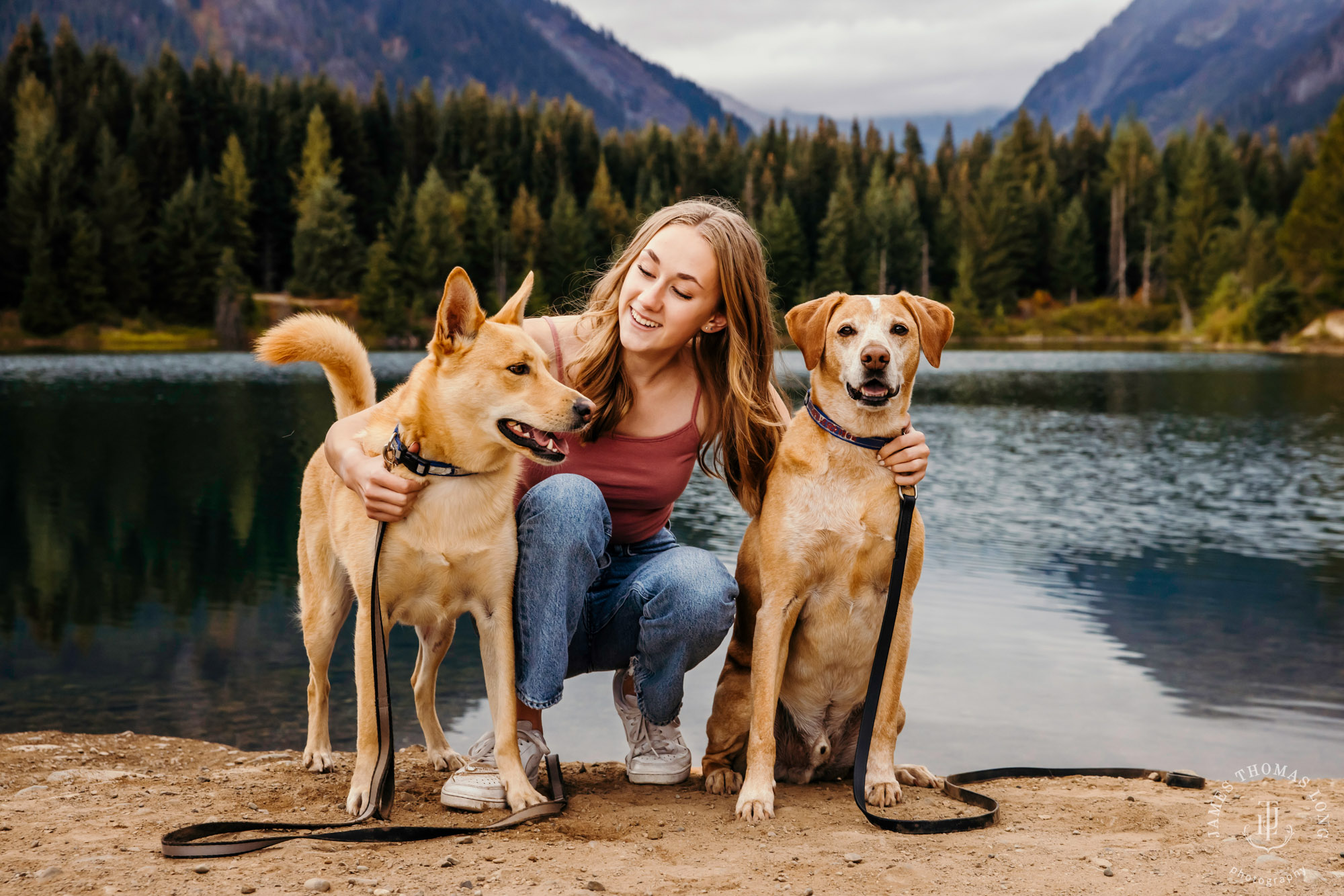 Snoqualmie Pass senior portrait session by Seattle senior portrait photographer James Thomas Long Photography