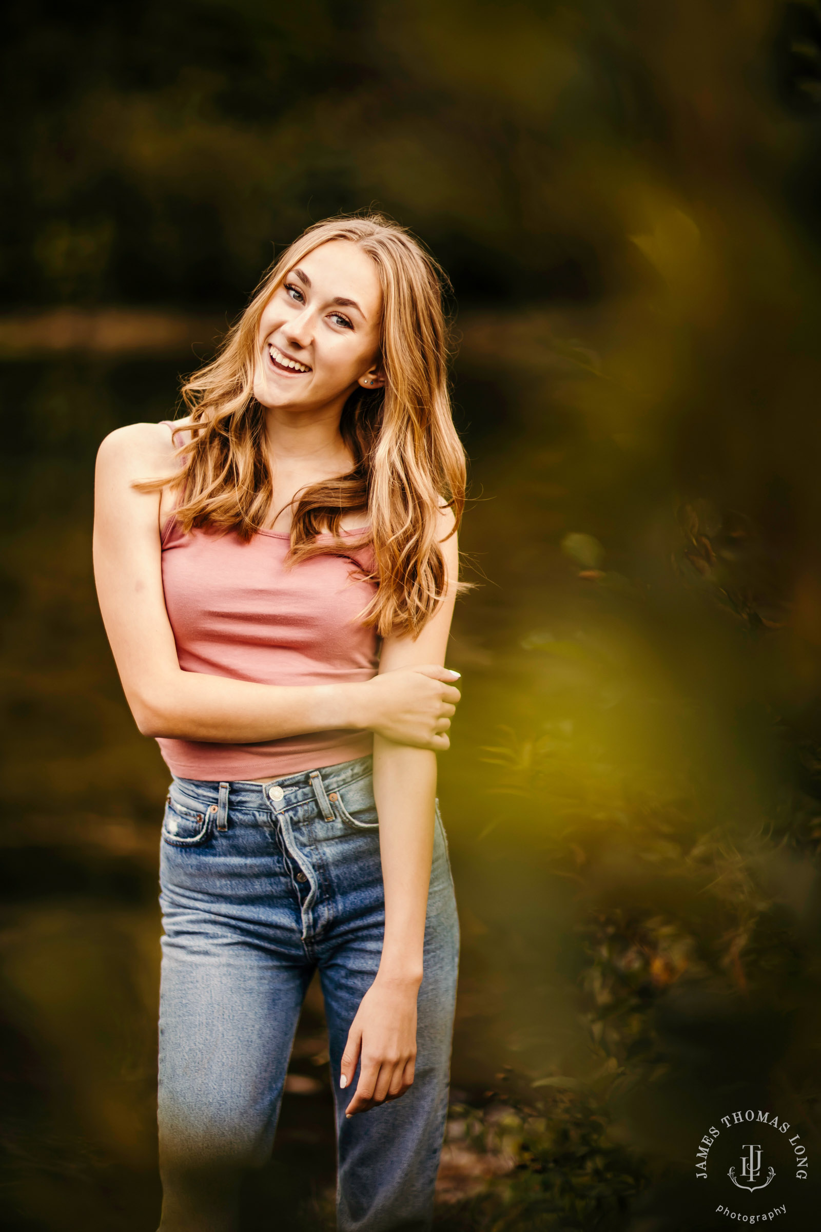 Snoqualmie Pass senior portrait session by Seattle senior portrait photographer James Thomas Long Photography