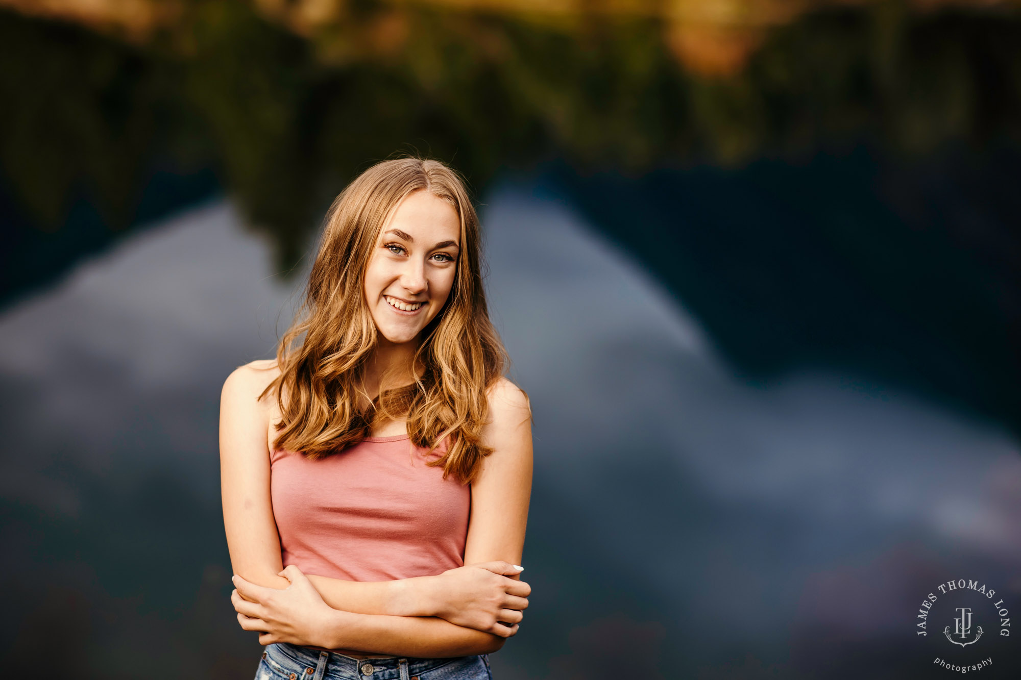 Snoqualmie Pass senior portrait session by Seattle senior portrait photographer James Thomas Long Photography