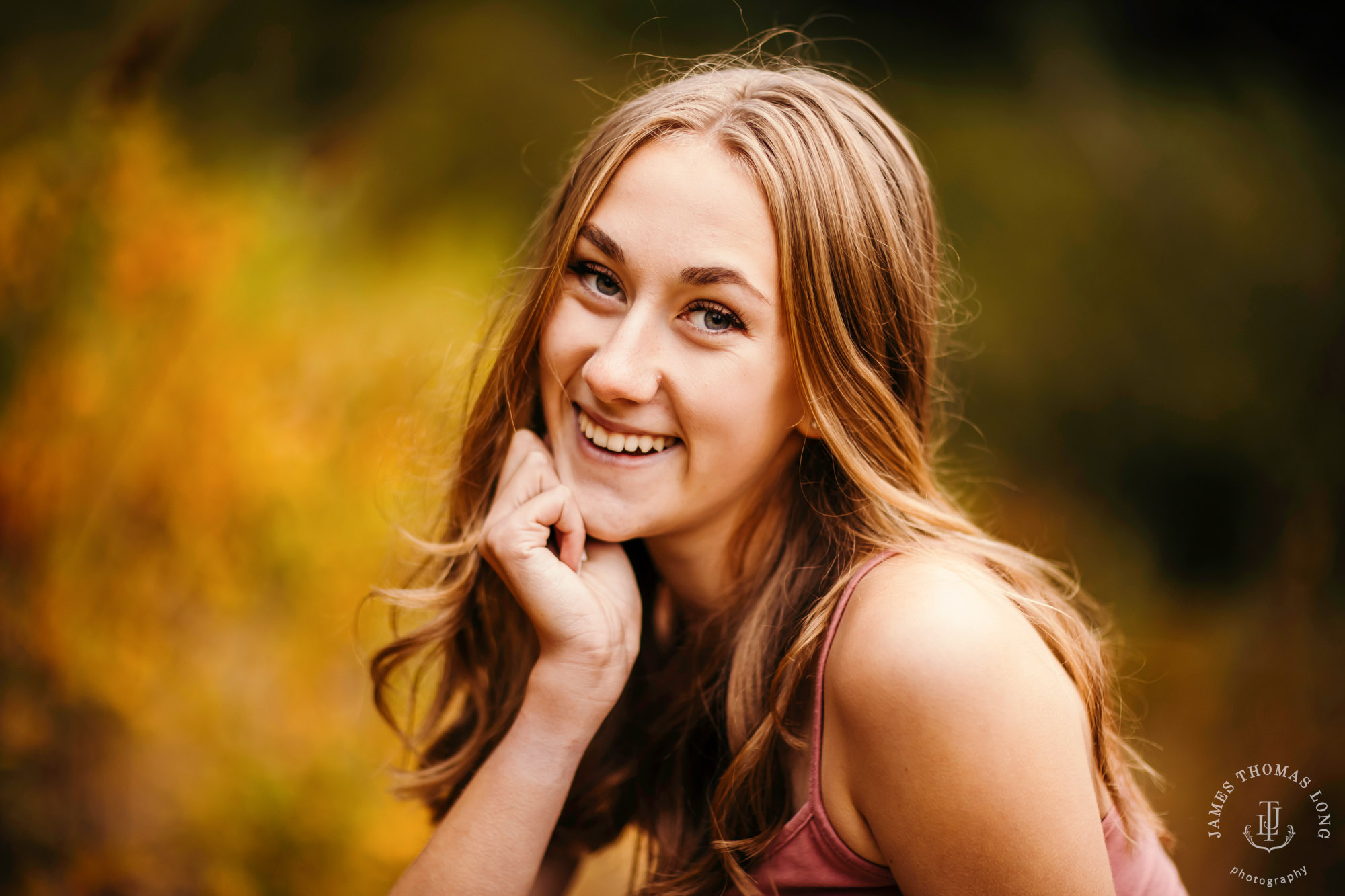 Snoqualmie Pass senior portrait session by Seattle senior portrait photographer James Thomas Long Photography