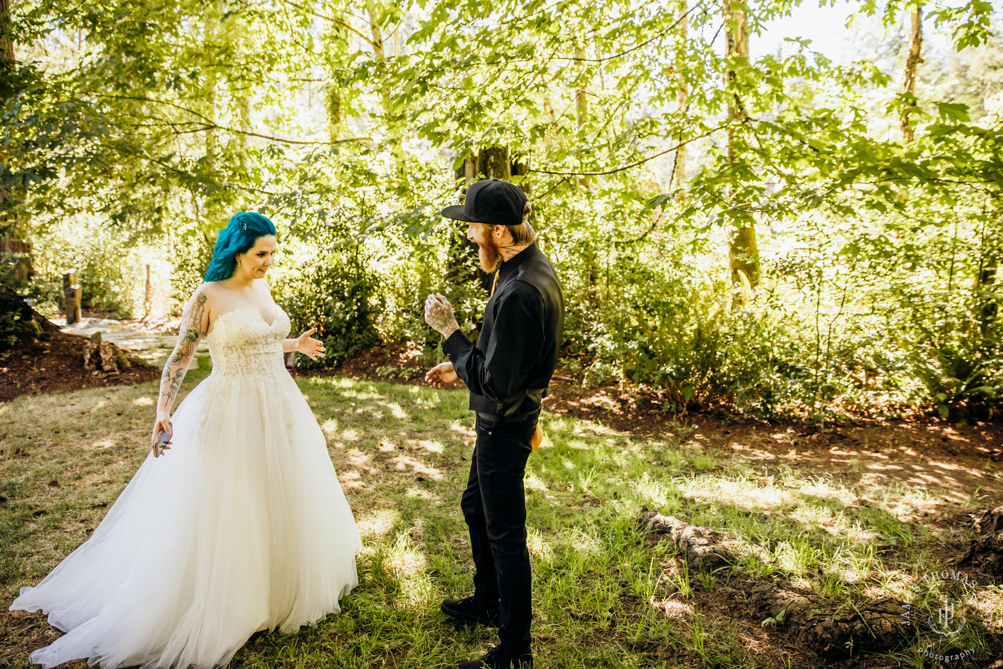 Evergreen Meadows Snoqualmie WA wedding by Snoqualmie wedding photographer James Thomas Long Photography