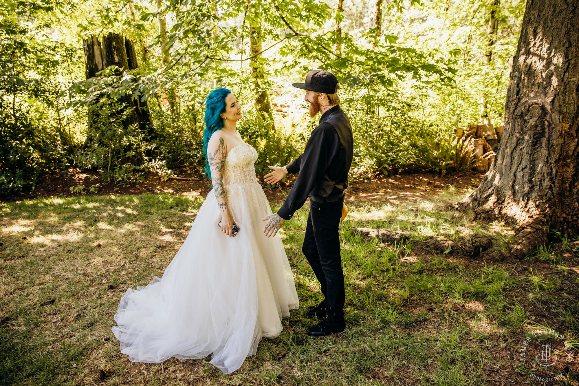 Evergreen Meadows Snoqualmie WA wedding by Snoqualmie wedding photographer James Thomas Long Photography