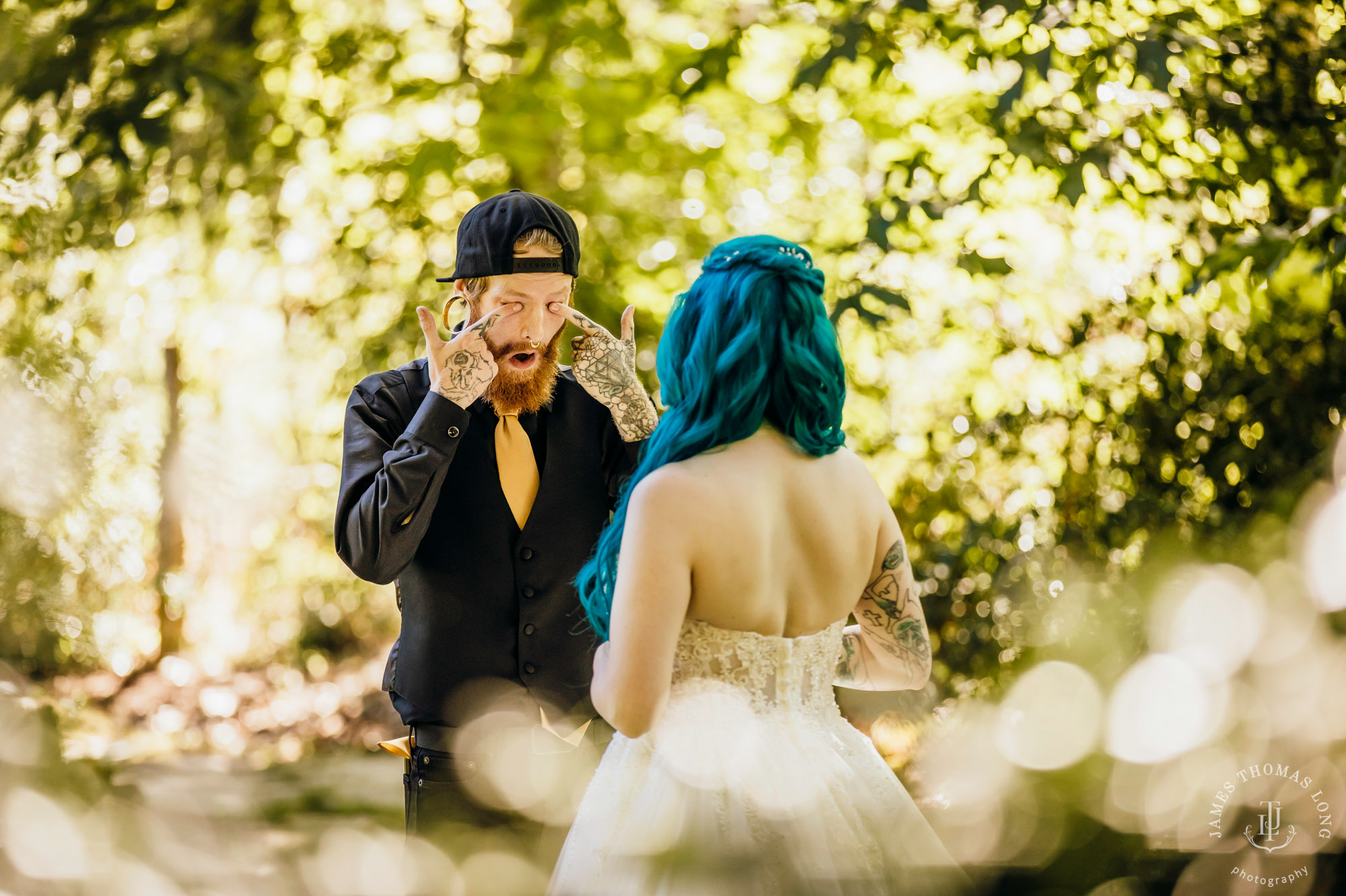 Evergreen Meadows Snoqualmie WA wedding by Snoqualmie wedding photographer James Thomas Long Photography