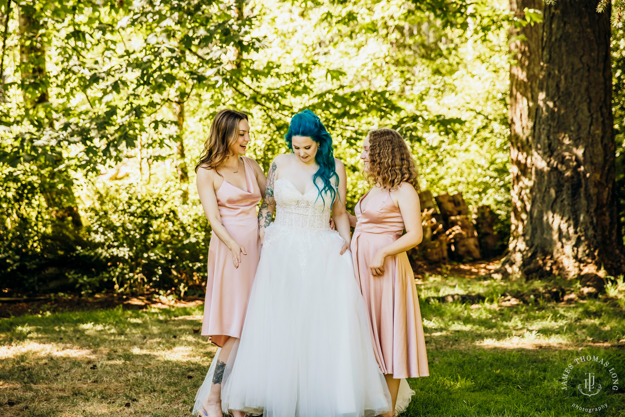 Evergreen Meadows Snoqualmie WA wedding by Snoqualmie wedding photographer James Thomas Long Photography