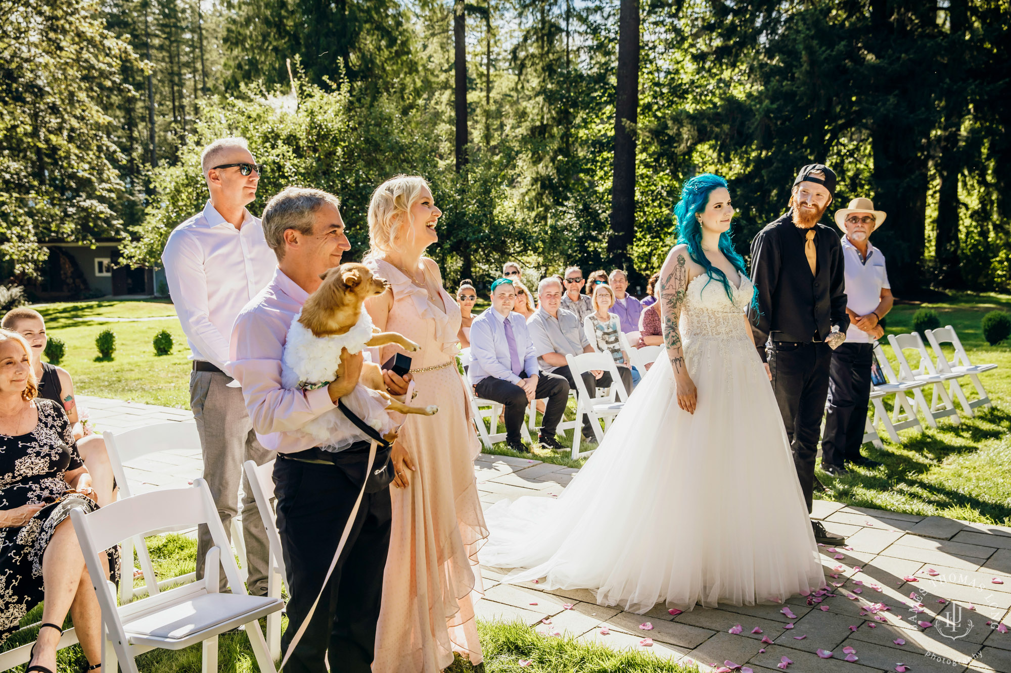 Evergreen Meadows Snoqualmie WA wedding by Snoqualmie wedding photographer James Thomas Long Photography