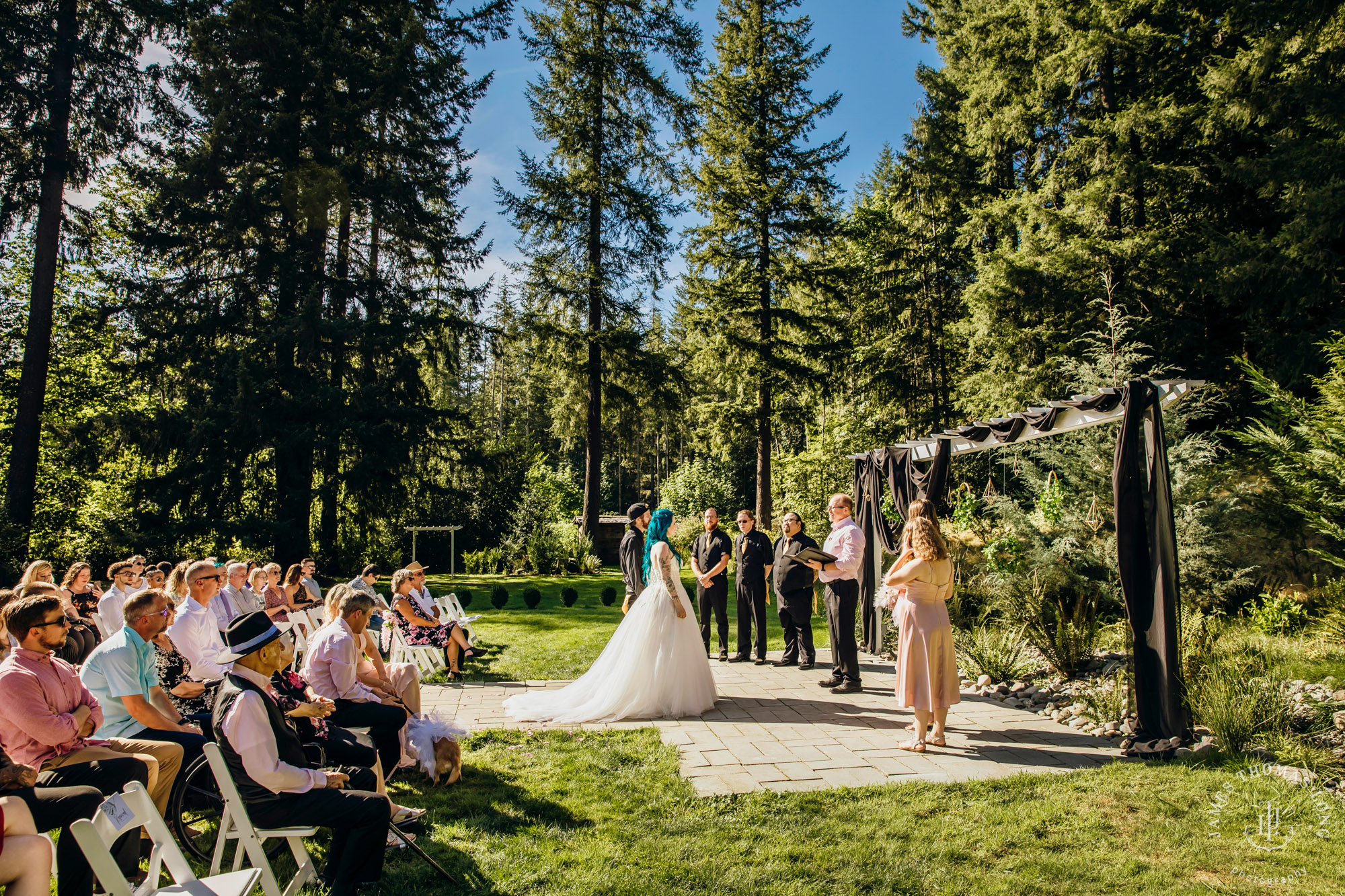 Evergreen Meadows Snoqualmie WA wedding by Snoqualmie wedding photographer James Thomas Long Photography