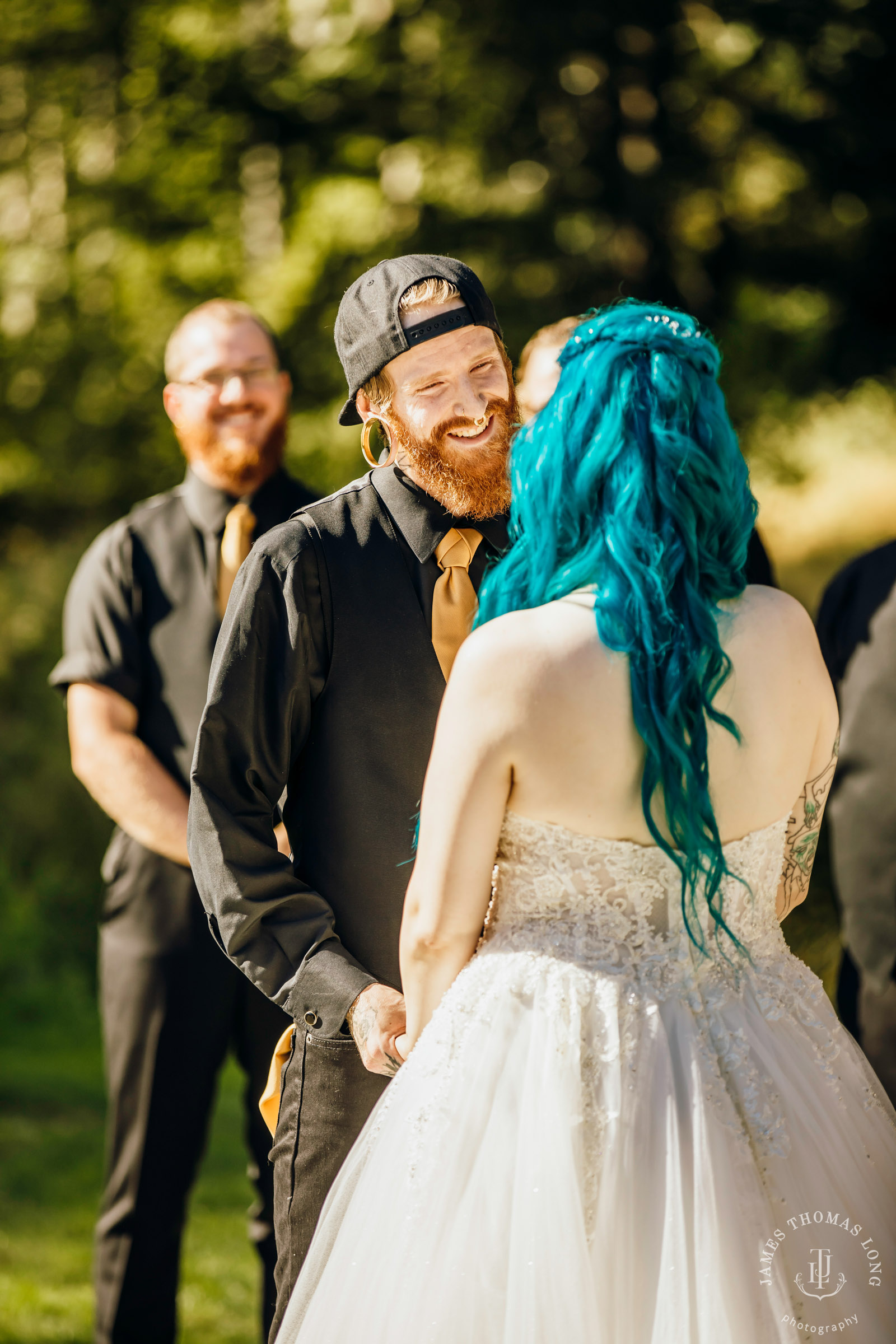 Evergreen Meadows Snoqualmie WA wedding by Snoqualmie wedding photographer James Thomas Long Photography