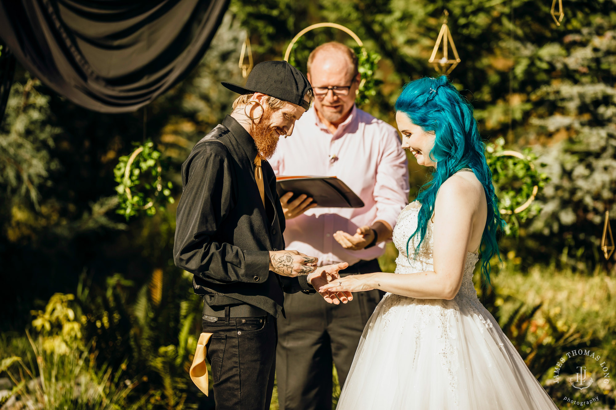 Evergreen Meadows Snoqualmie WA wedding by Snoqualmie wedding photographer James Thomas Long Photography