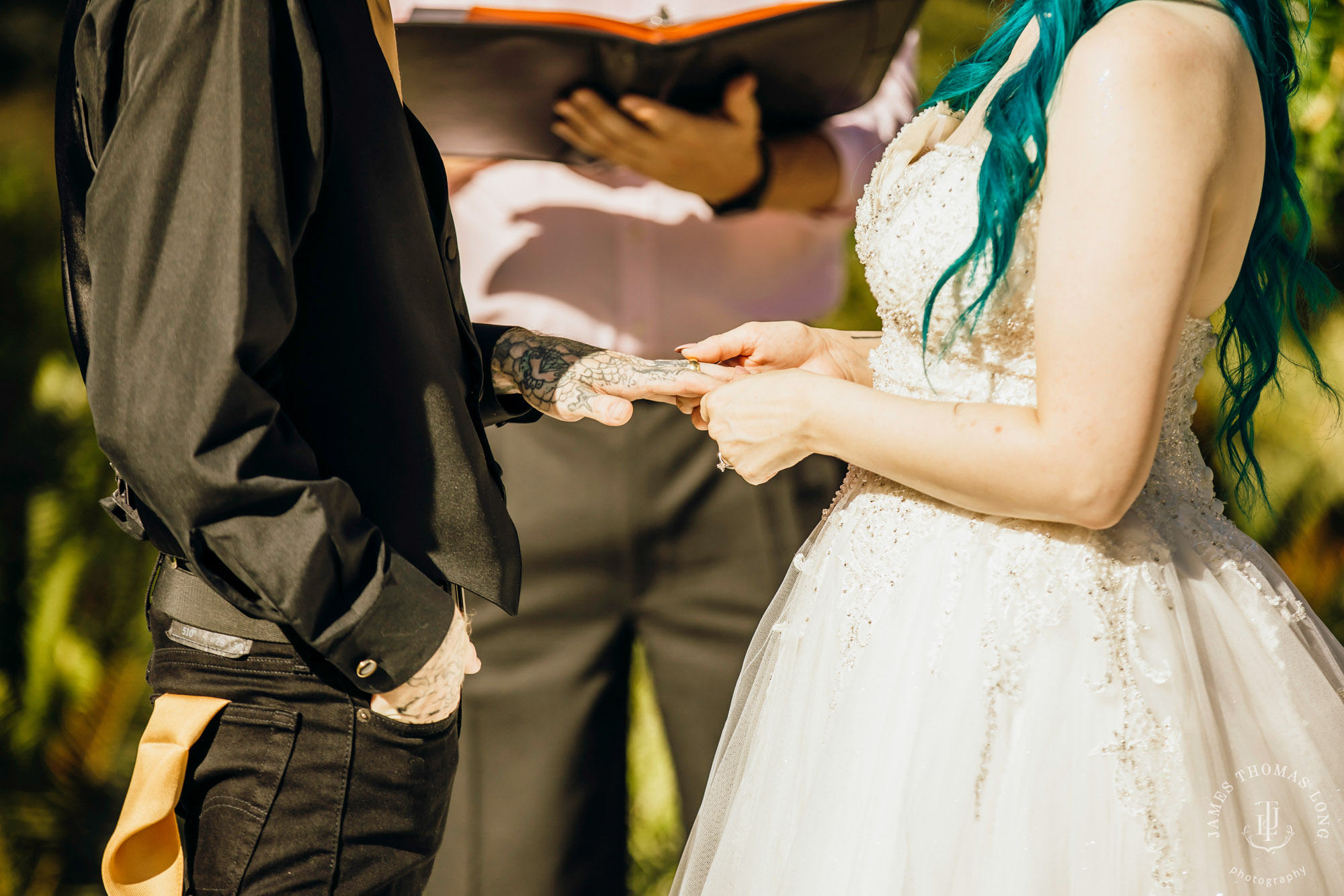 Evergreen Meadows Snoqualmie WA wedding by Snoqualmie wedding photographer James Thomas Long Photography