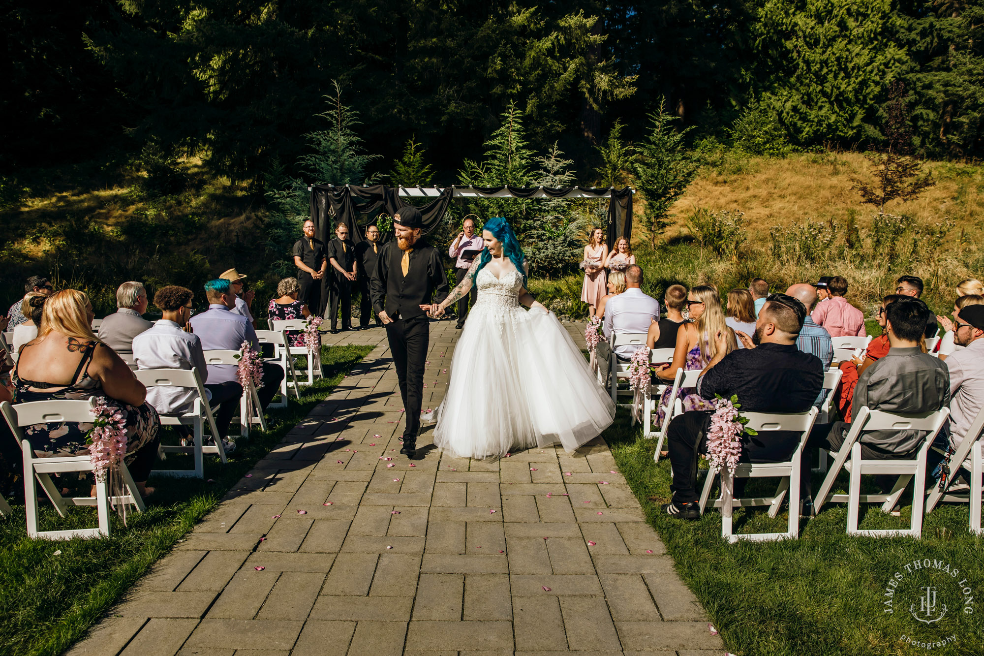 Evergreen Meadows Snoqualmie WA wedding by Snoqualmie wedding photographer James Thomas Long Photography