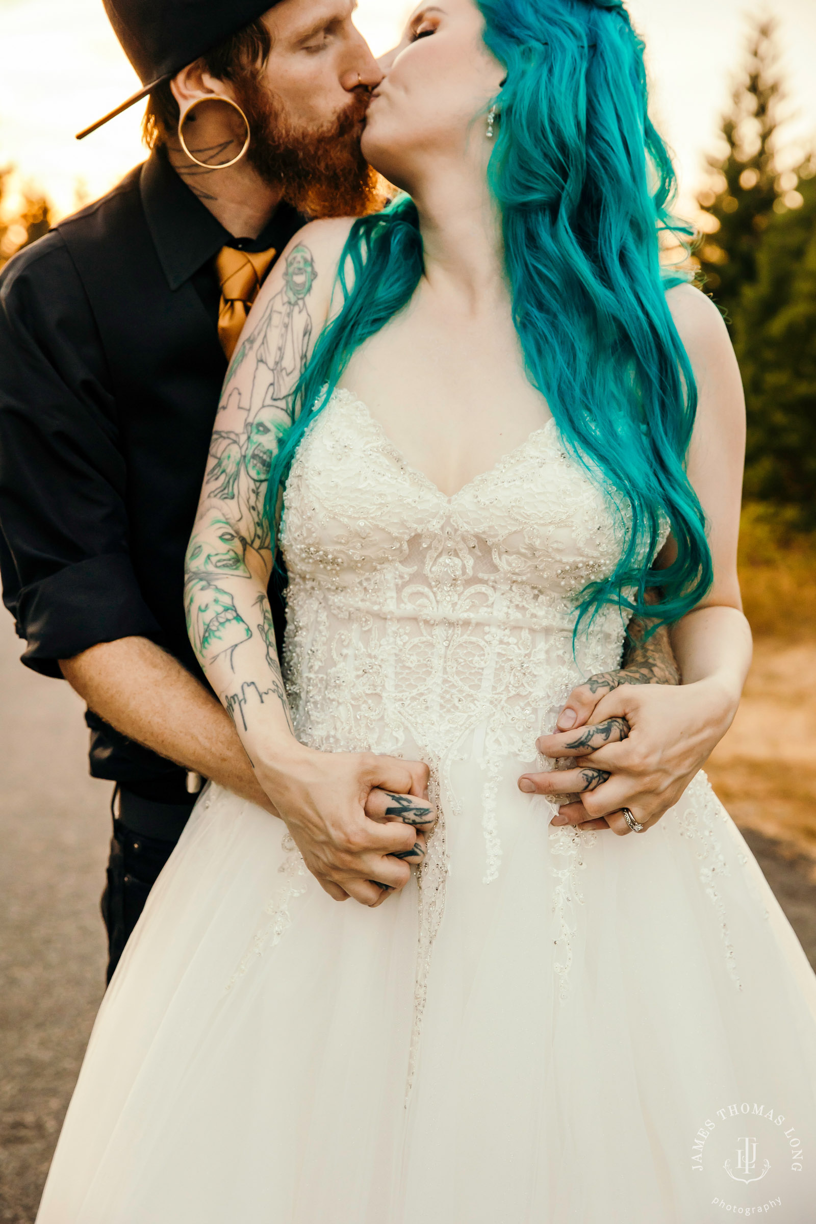 Evergreen Meadows Snoqualmie WA wedding by Snoqualmie wedding photographer James Thomas Long Photography