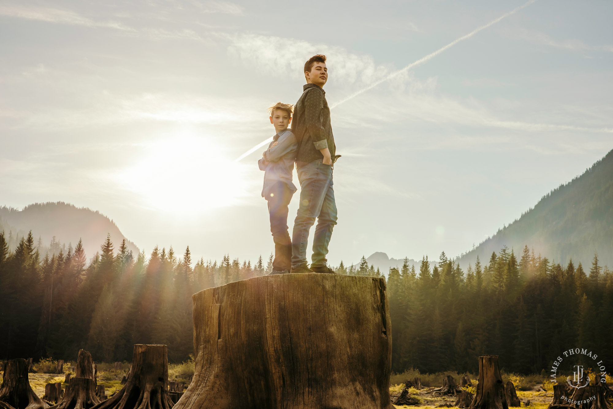 Snoqualmie Pass adventure family photography session by Snoqualmie adventure family photographer James Thomas Long Photography