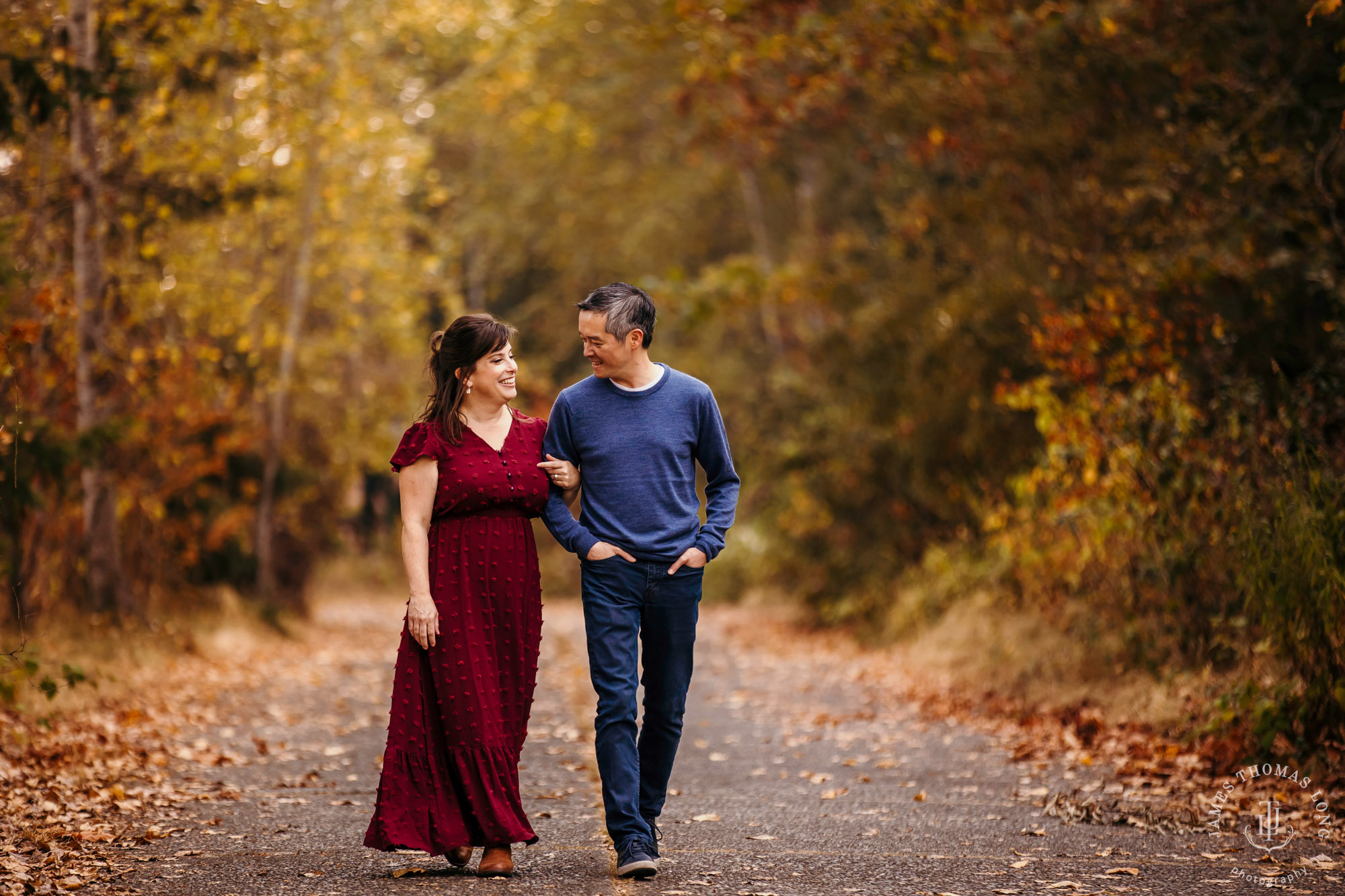 Seattle engagement session by Seattle wedding photographer James Thomas Long Photography