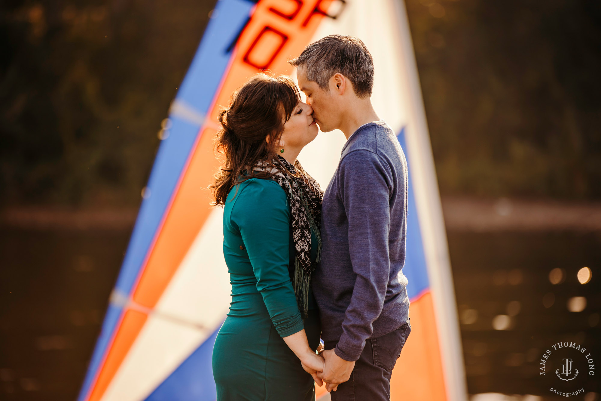 Seattle engagement session by Seattle wedding photographer James Thomas Long Photography