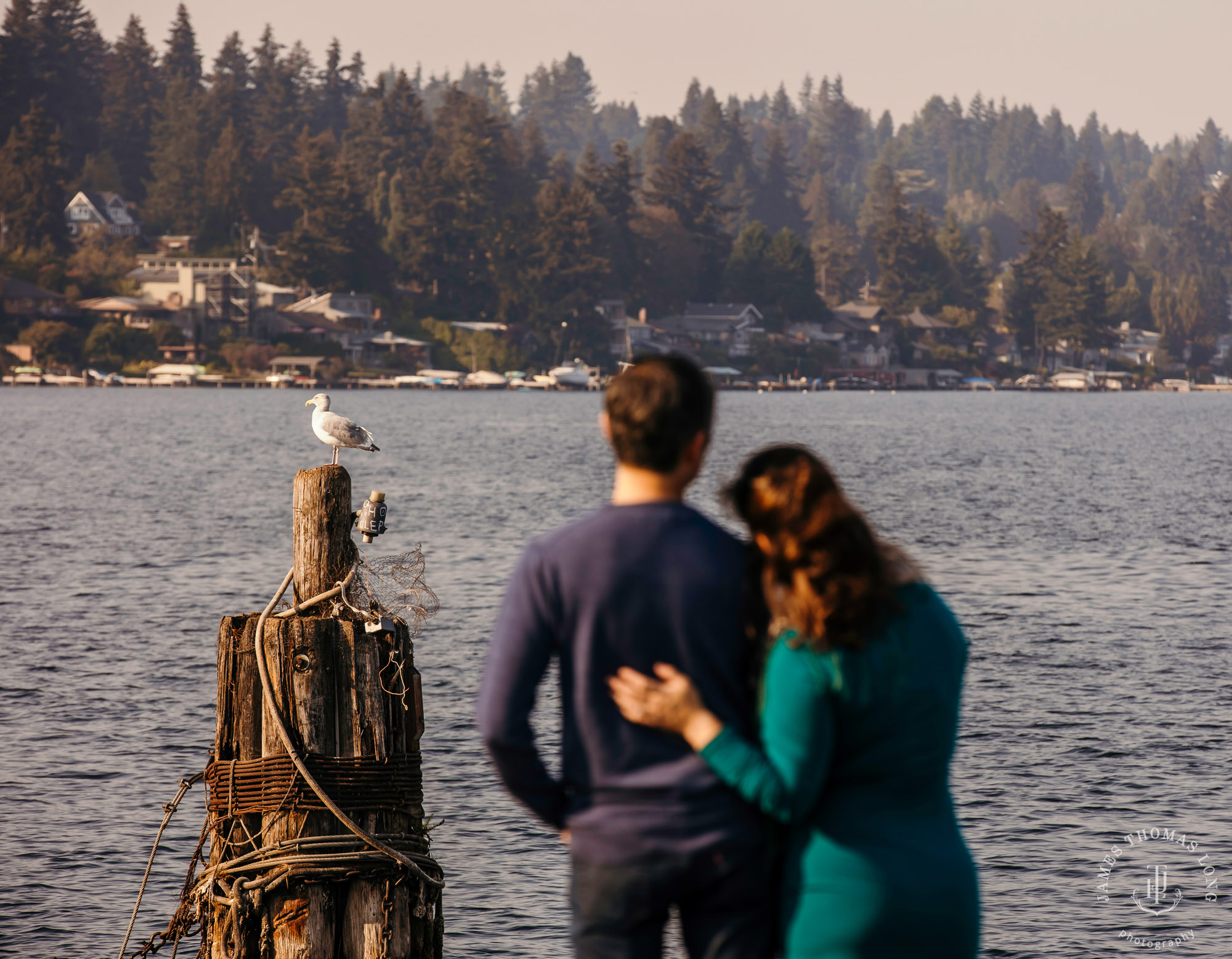 Seattle engagement session by Seattle wedding photographer James Thomas Long Photography