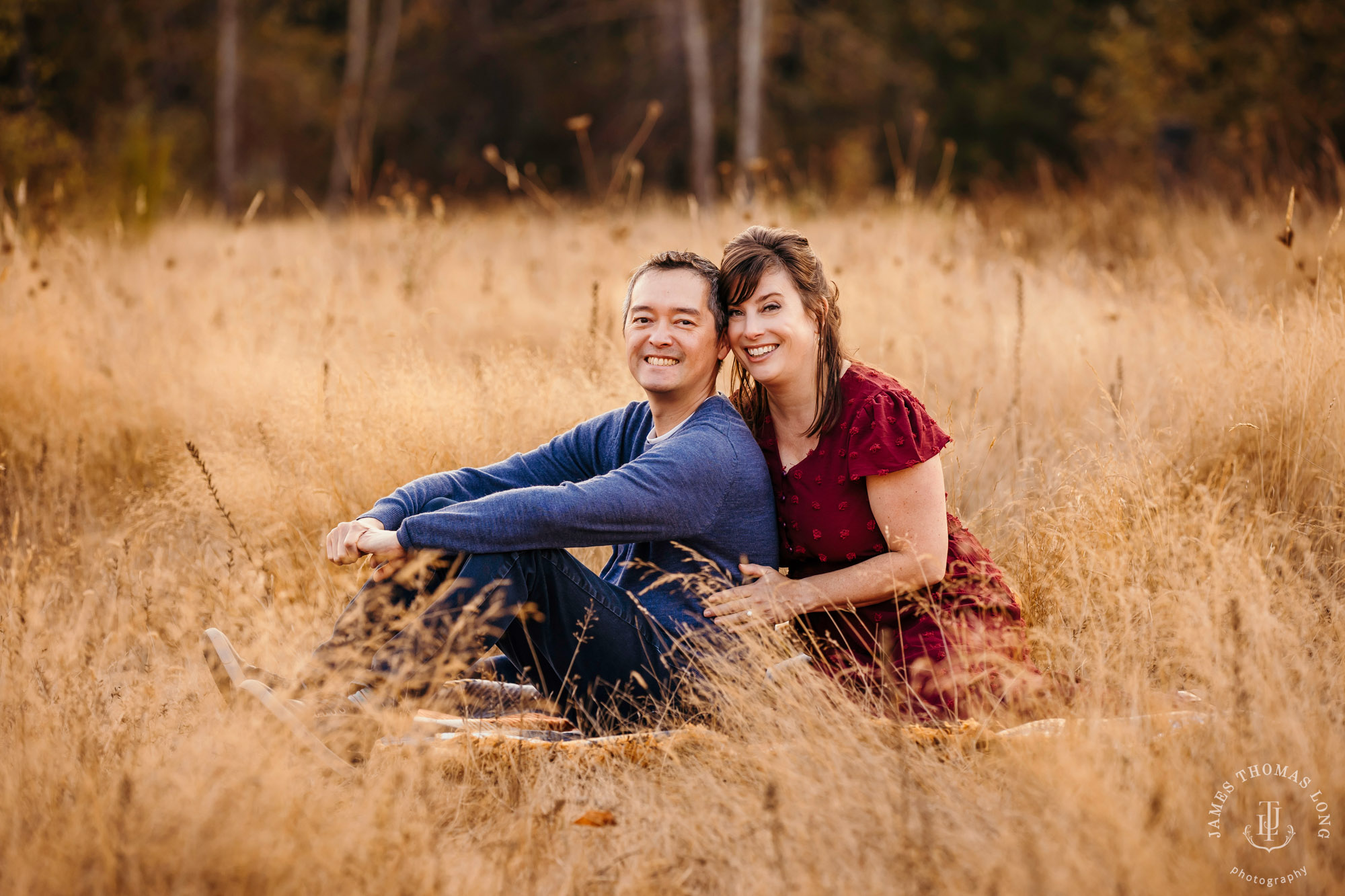 Seattle engagement session by Seattle wedding photographer James Thomas Long Photography