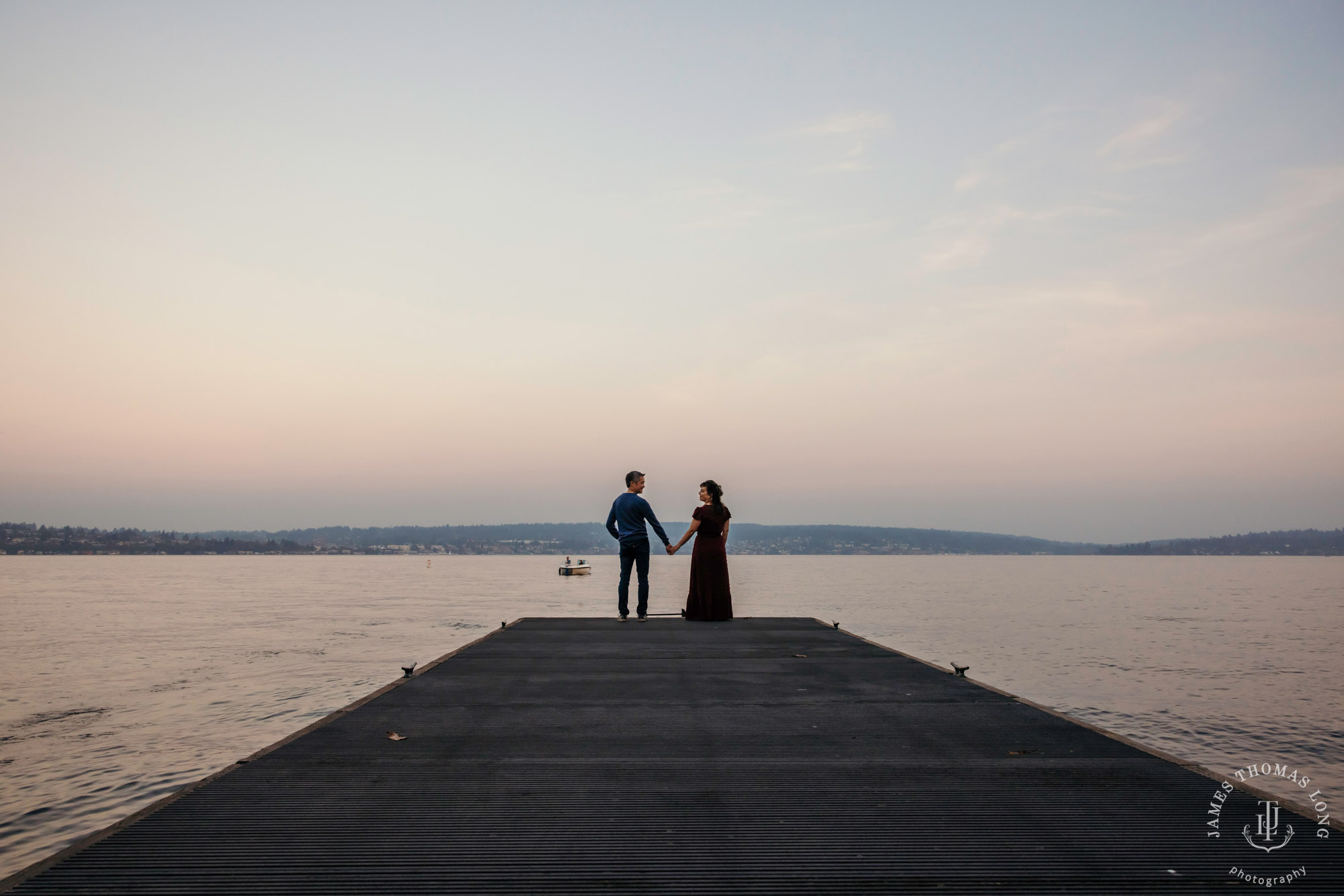 Seattle engagement session by Seattle wedding photographer James Thomas Long Photography