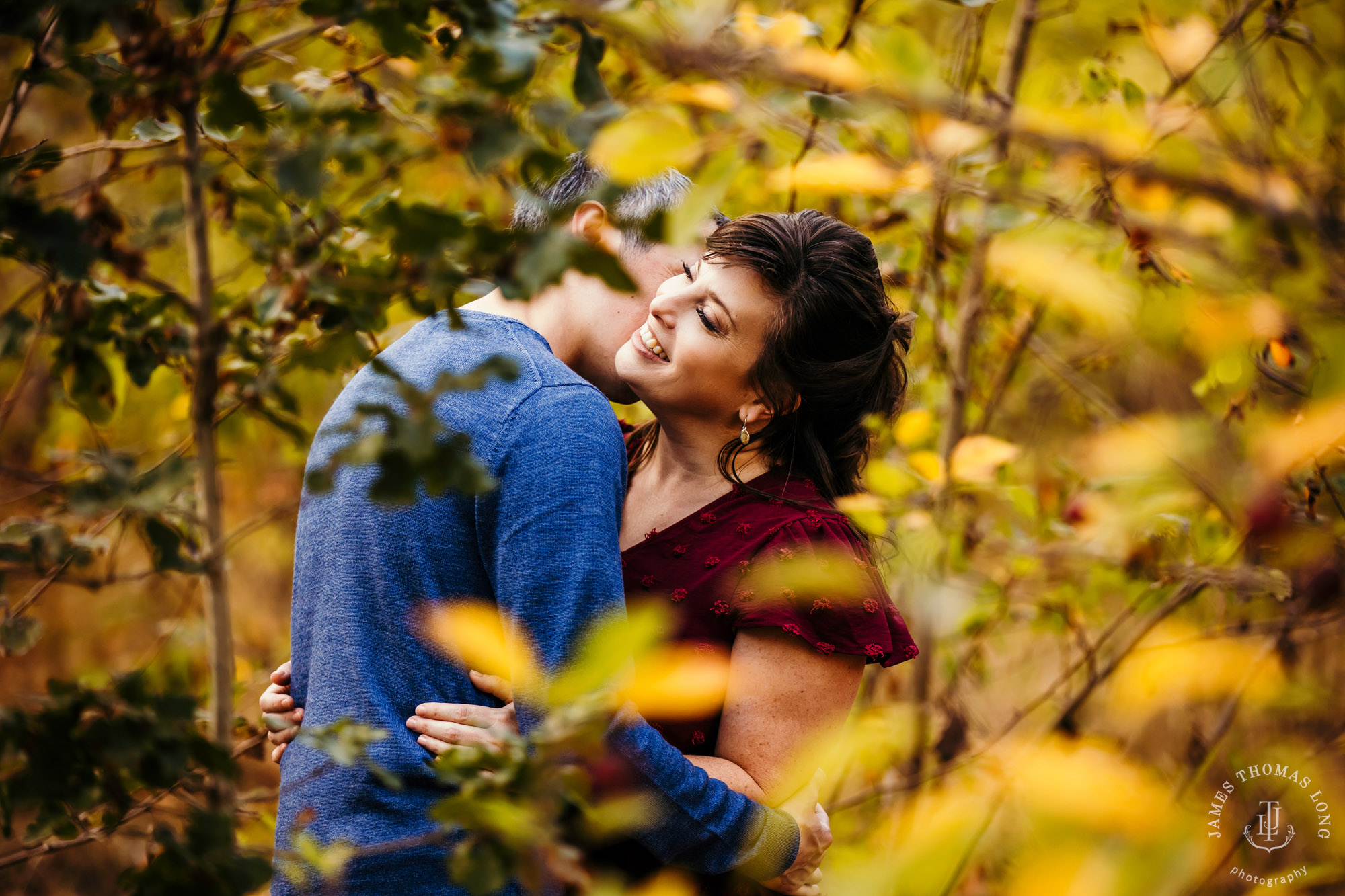 Seattle engagement session by Seattle wedding photographer James Thomas Long Photography