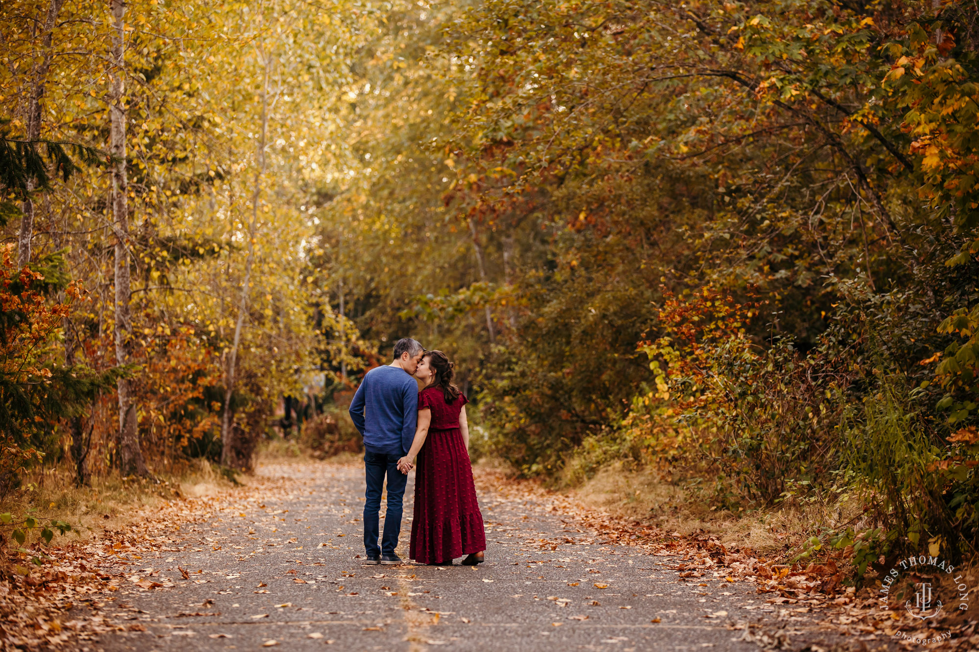 Seattle engagement session by Seattle wedding photographer James Thomas Long Photography