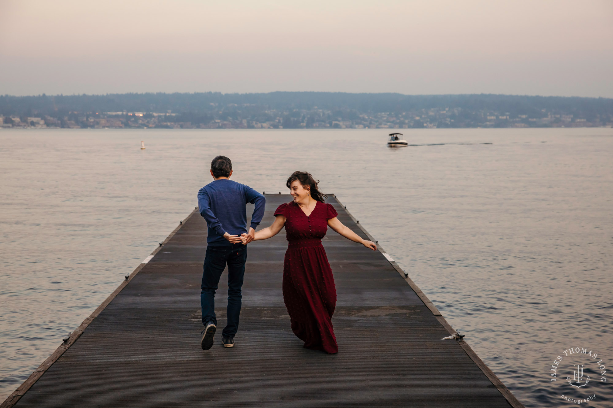 Seattle engagement session by Seattle wedding photographer James Thomas Long Photography