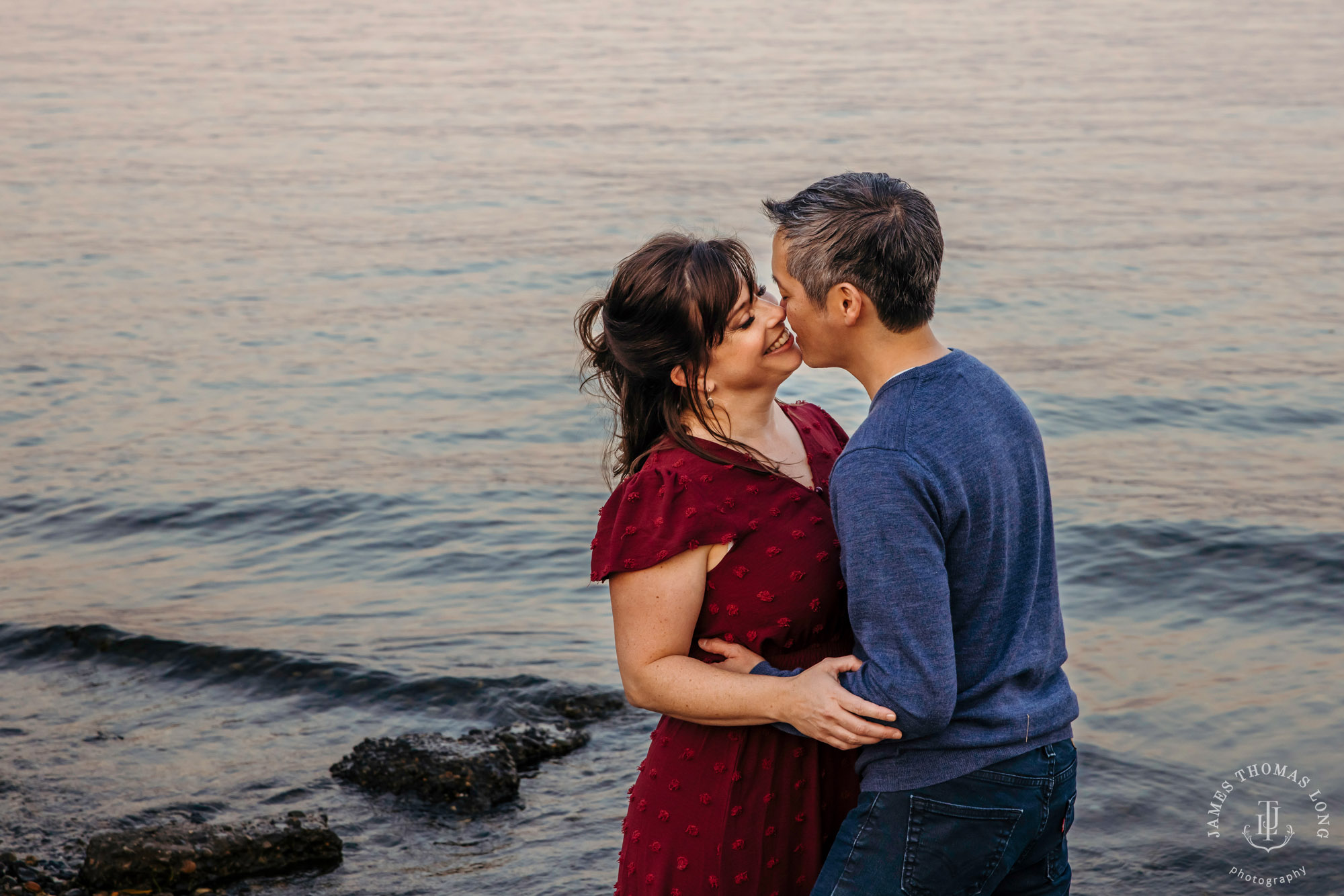 Seattle engagement session by Seattle wedding photographer James Thomas Long Photography