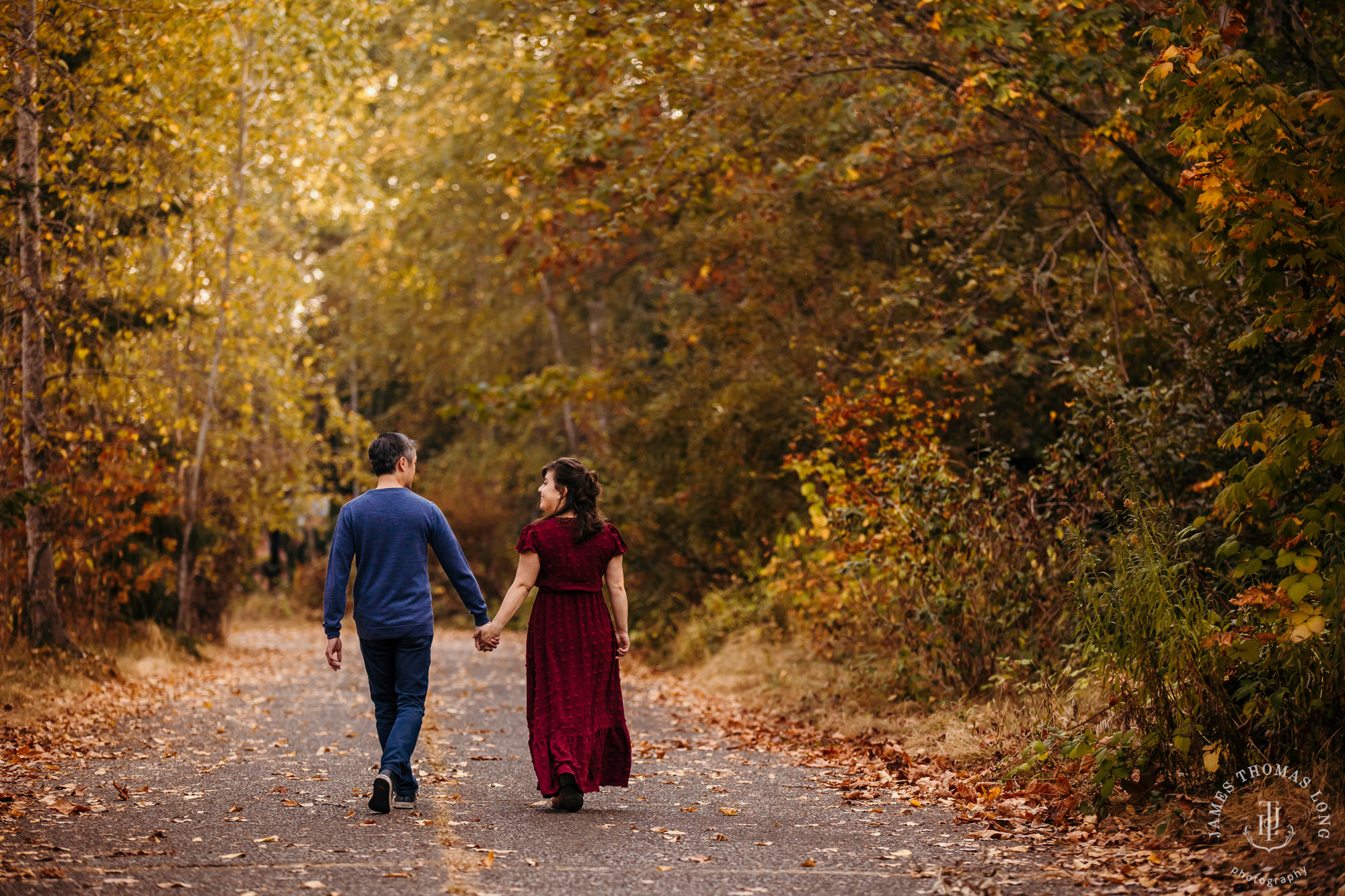 Seattle engagement session by Seattle wedding photographer James Thomas Long Photography