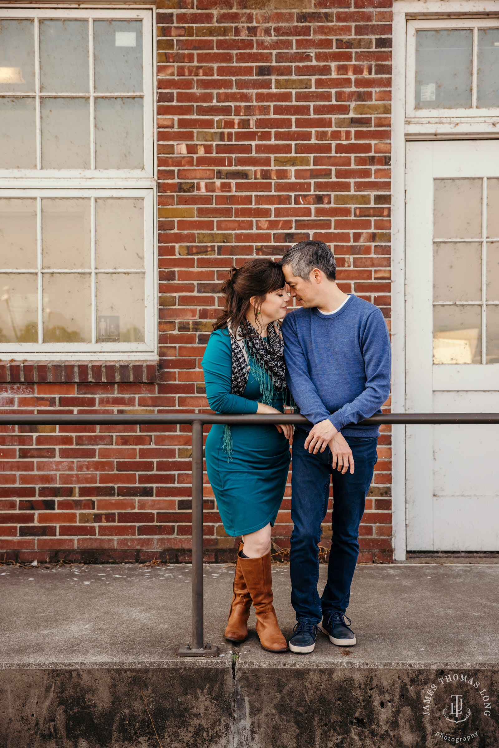 Seattle engagement session by Seattle wedding photographer James Thomas Long Photography