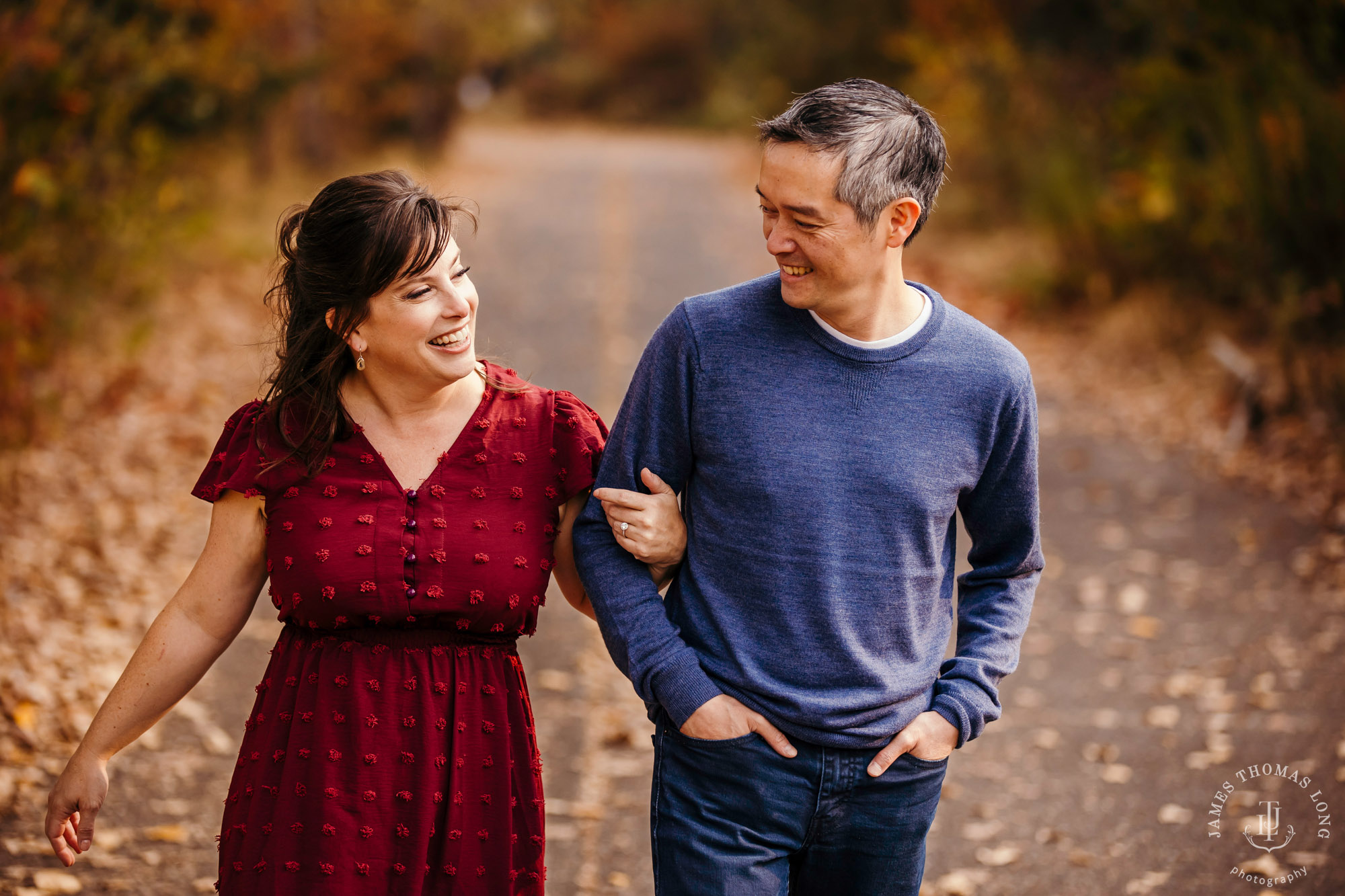 Seattle engagement session by Seattle wedding photographer James Thomas Long Photography