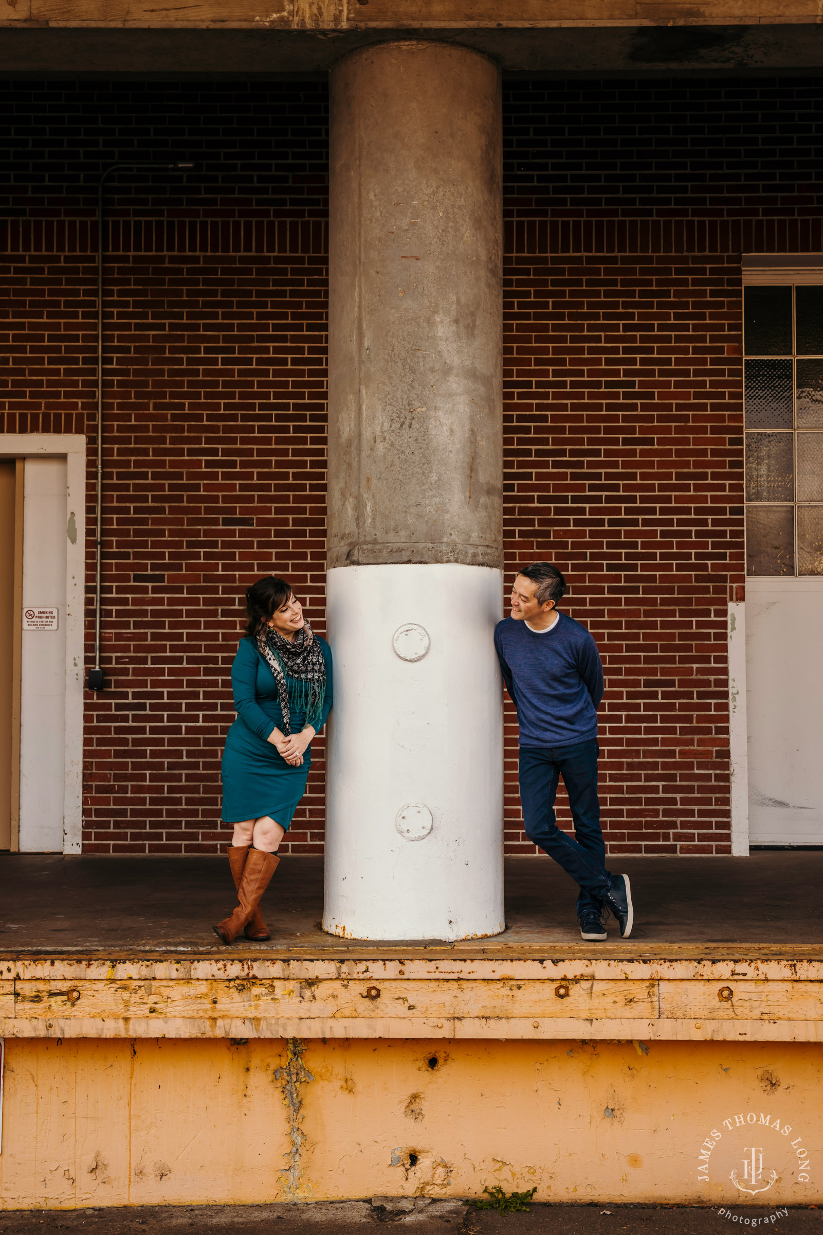 Seattle engagement session by Seattle wedding photographer James Thomas Long Photography