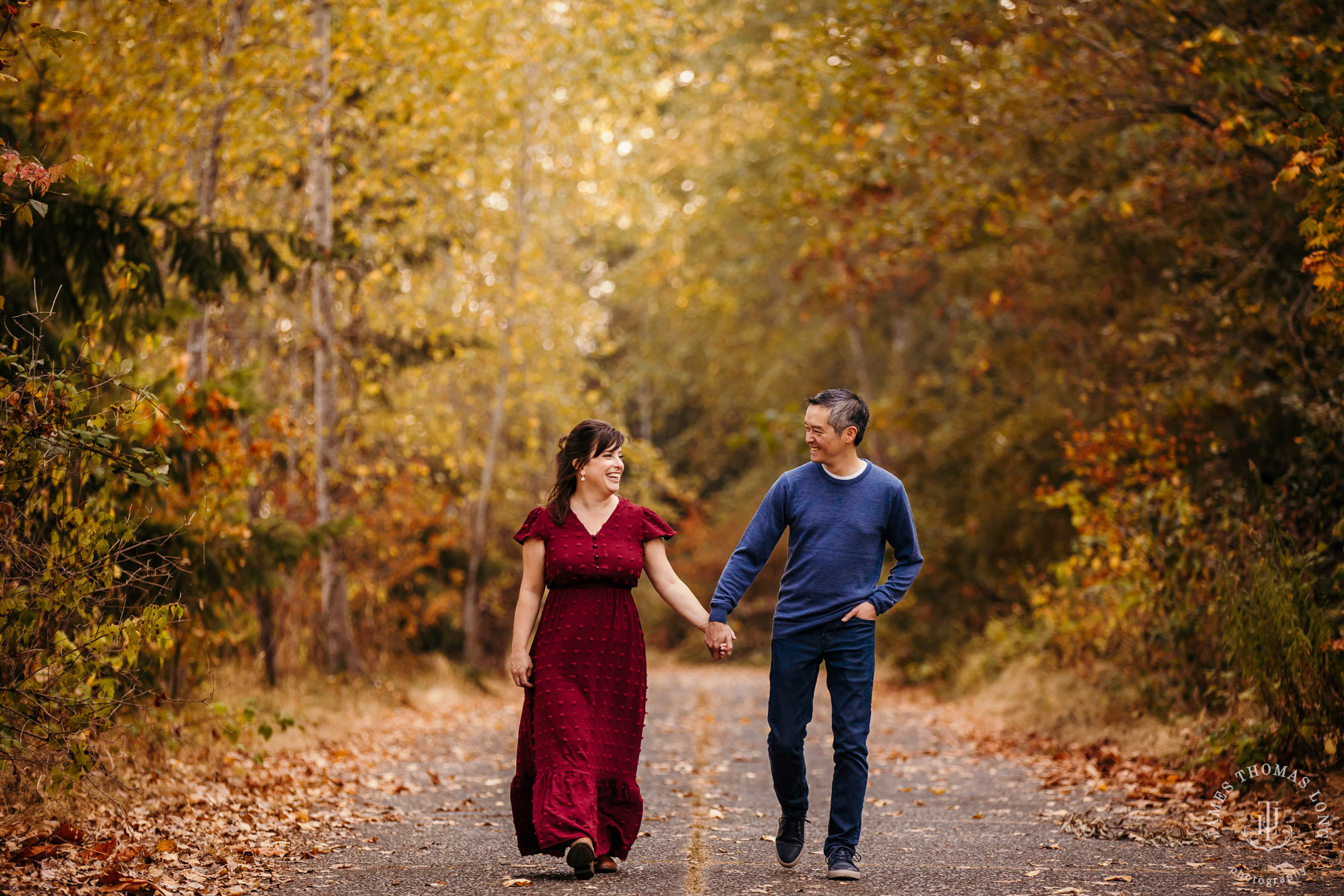 Seattle engagement session by Seattle wedding photographer James Thomas Long Photography