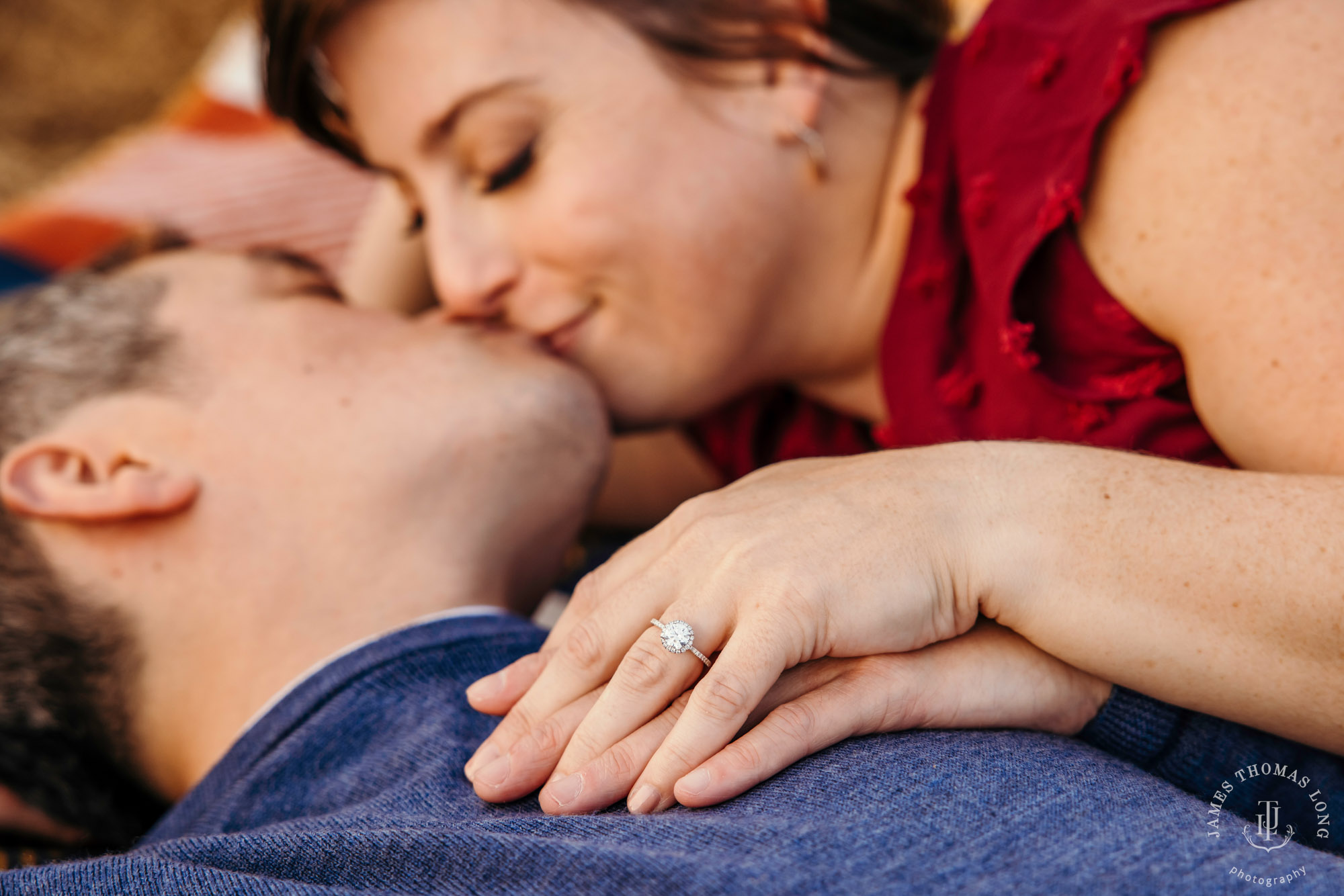 Seattle engagement session by Seattle wedding photographer James Thomas Long Photography