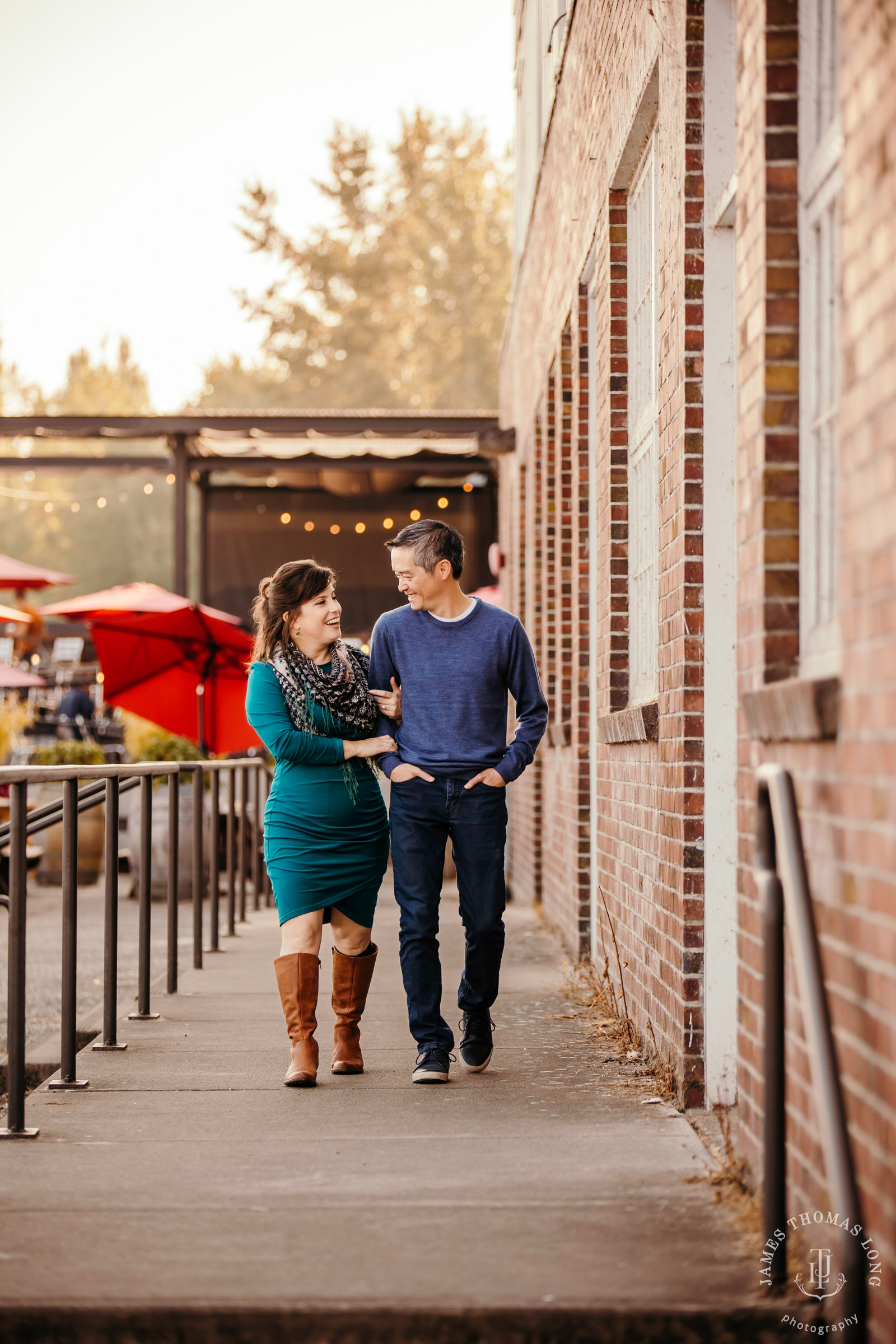 Seattle engagement session by Seattle wedding photographer James Thomas Long Photography