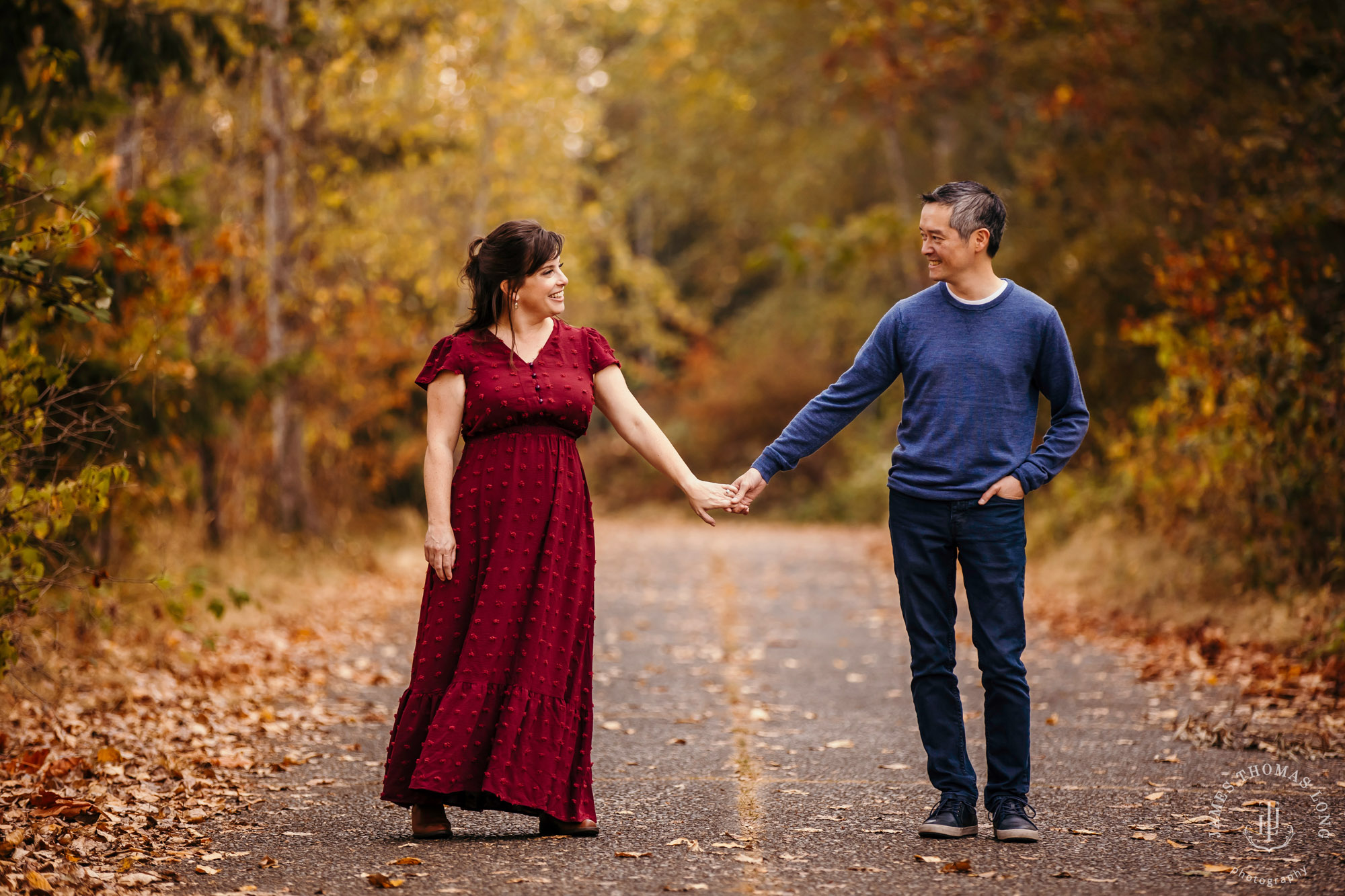 Seattle engagement session by Seattle wedding photographer James Thomas Long Photography