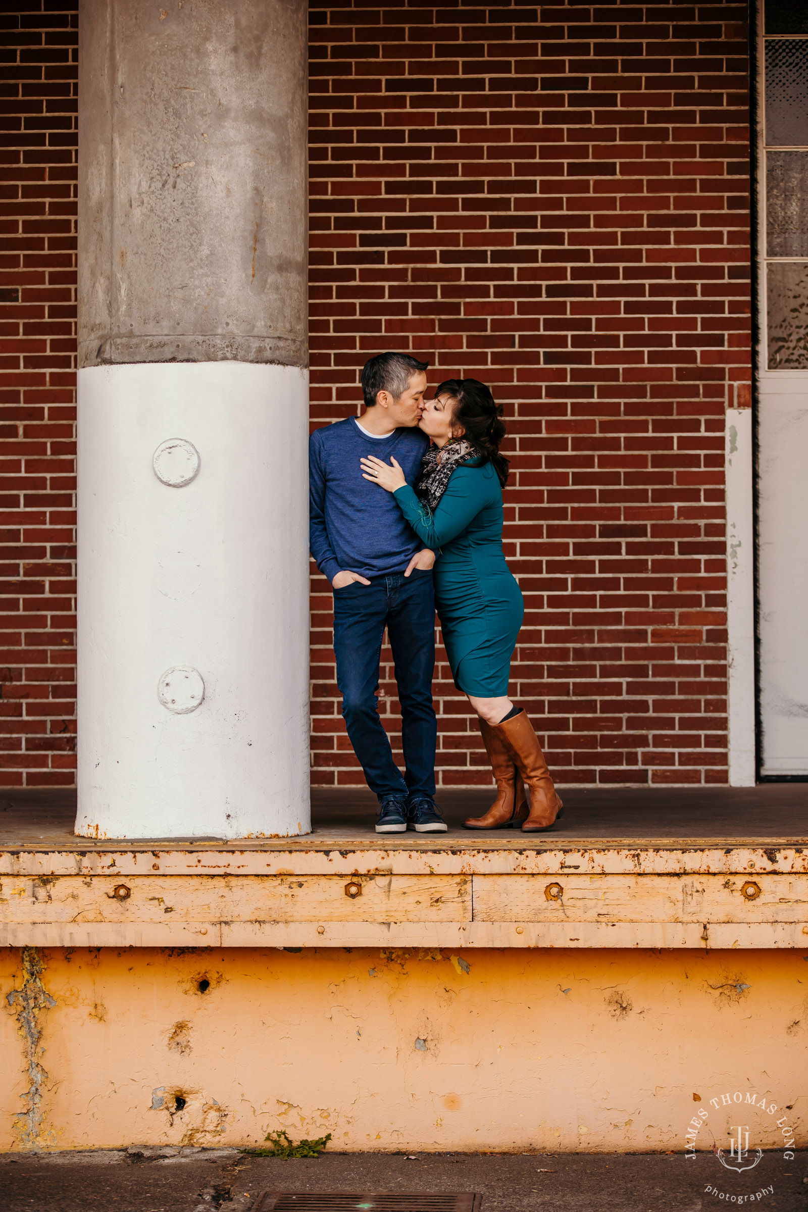 Seattle engagement session by Seattle wedding photographer James Thomas Long Photography