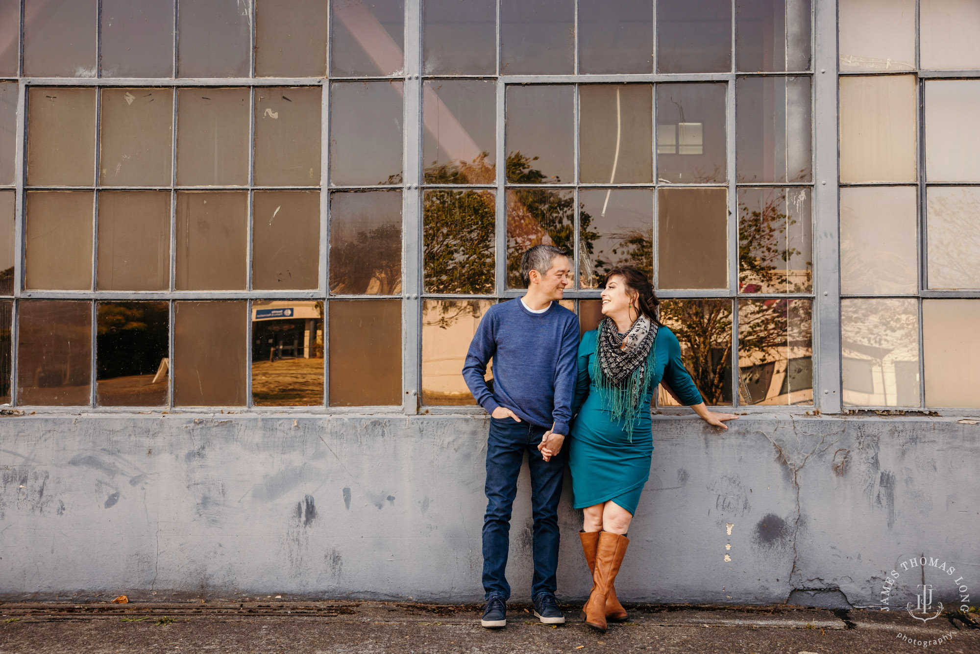 Seattle engagement session by Seattle wedding photographer James Thomas Long Photography