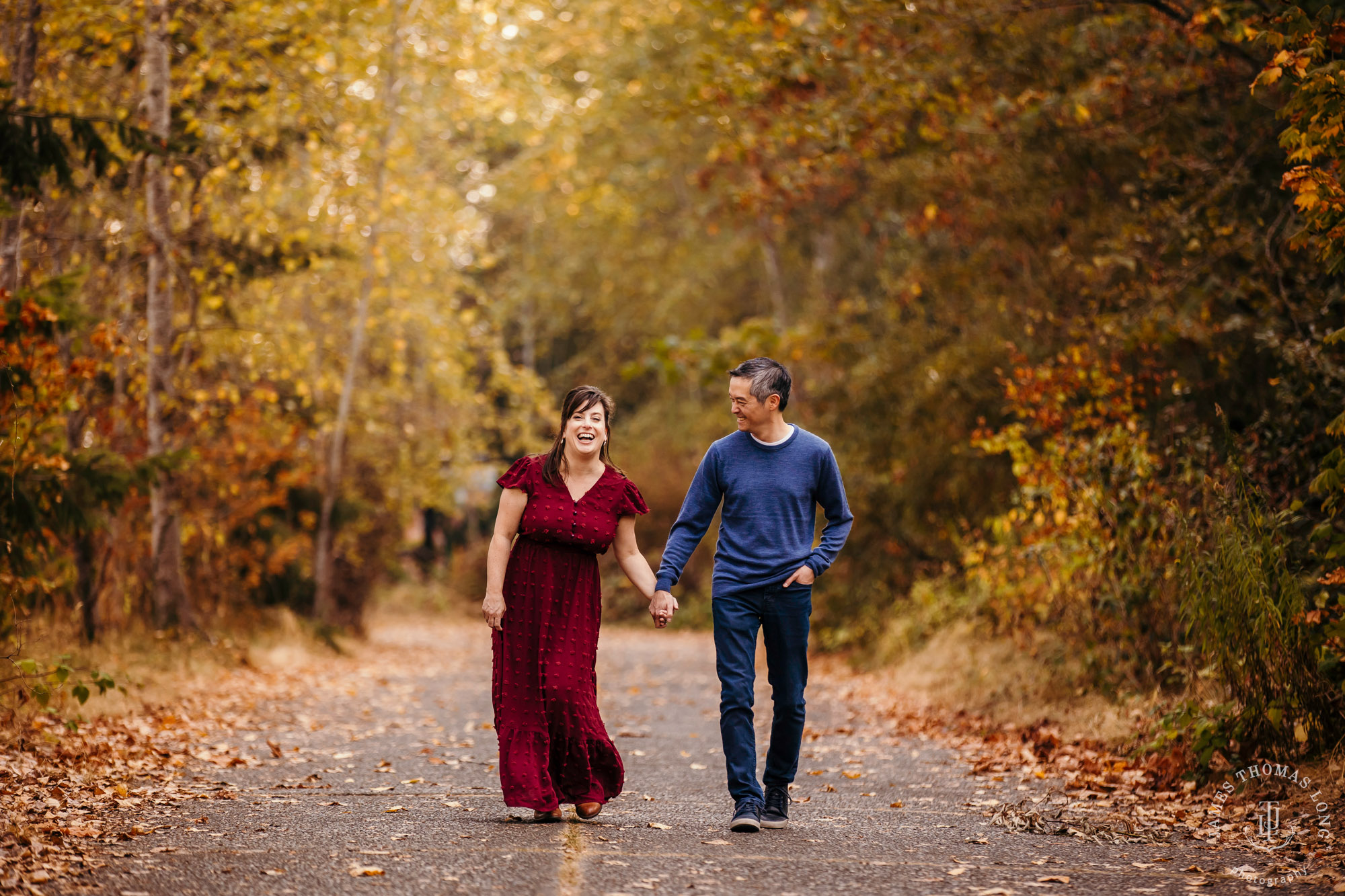 Seattle engagement session by Seattle wedding photographer James Thomas Long Photography