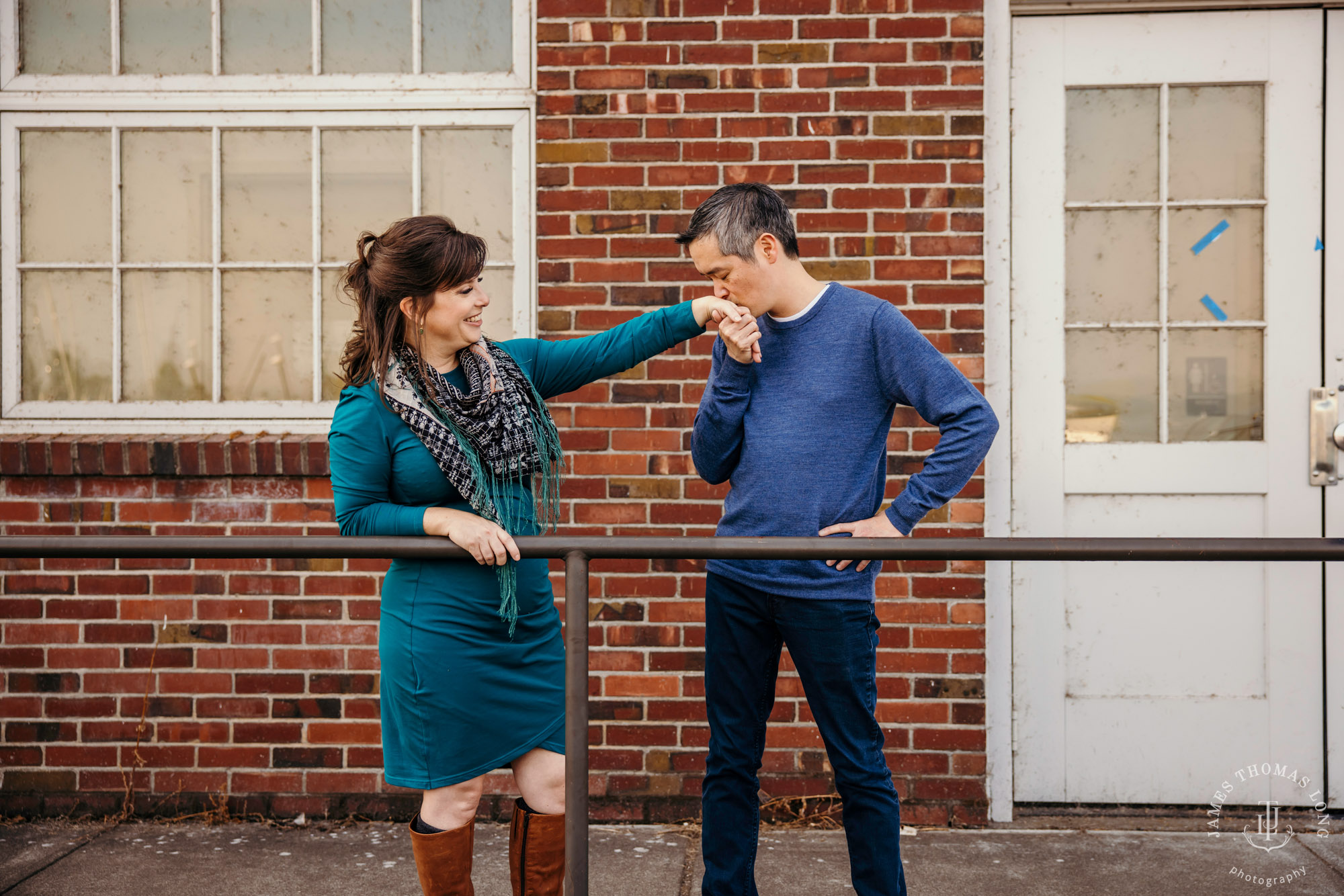 Seattle engagement session by Seattle wedding photographer James Thomas Long Photography