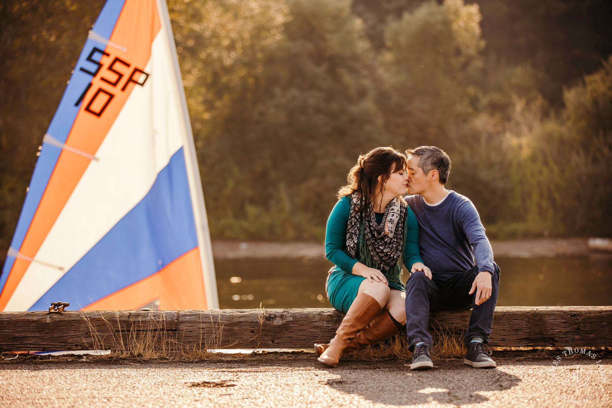 Seattle engagement session by Seattle wedding photographer James Thomas Long Photography