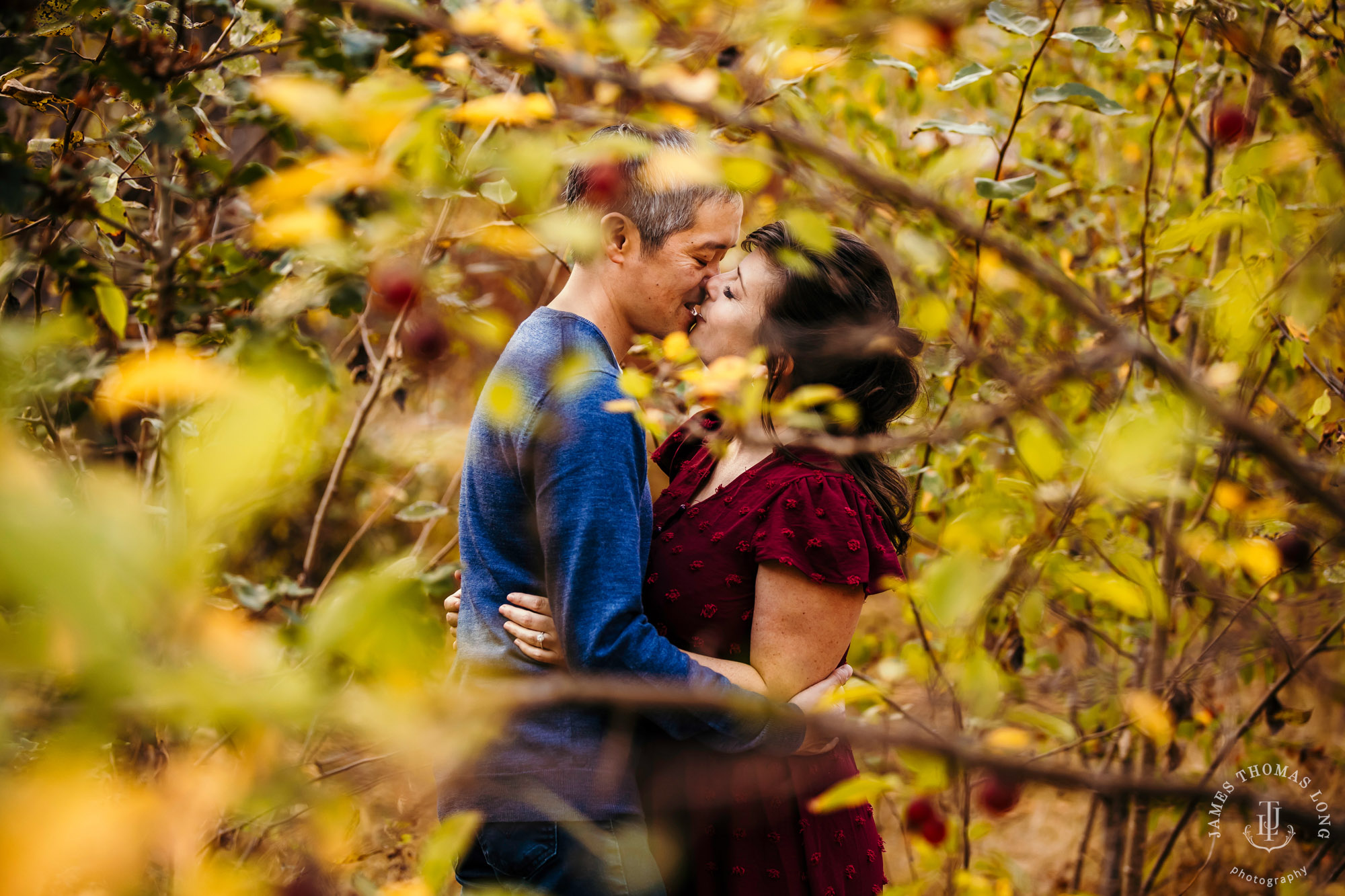 Seattle engagement session by Seattle wedding photographer James Thomas Long Photography