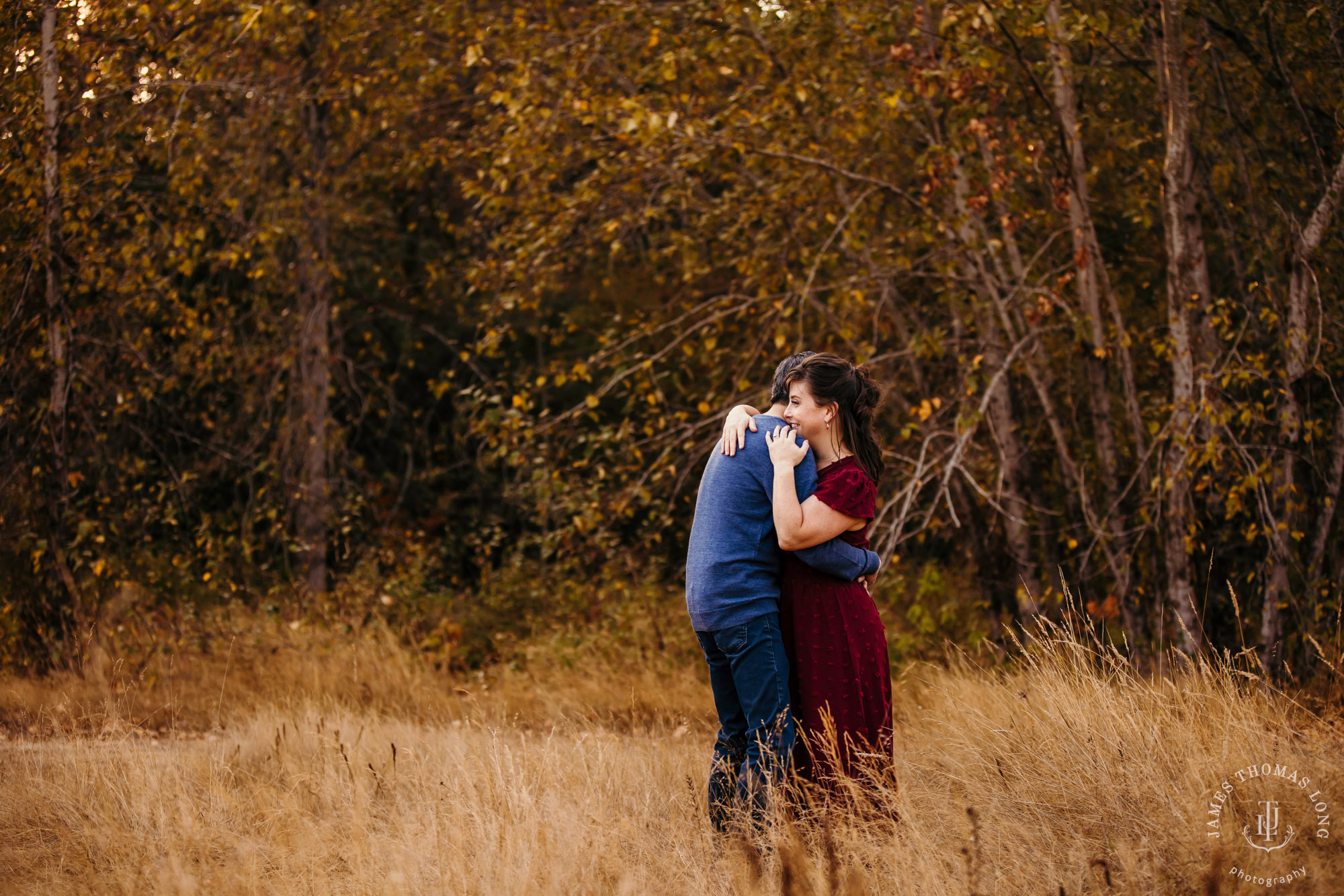 Seattle engagement session by Seattle wedding photographer James Thomas Long Photography