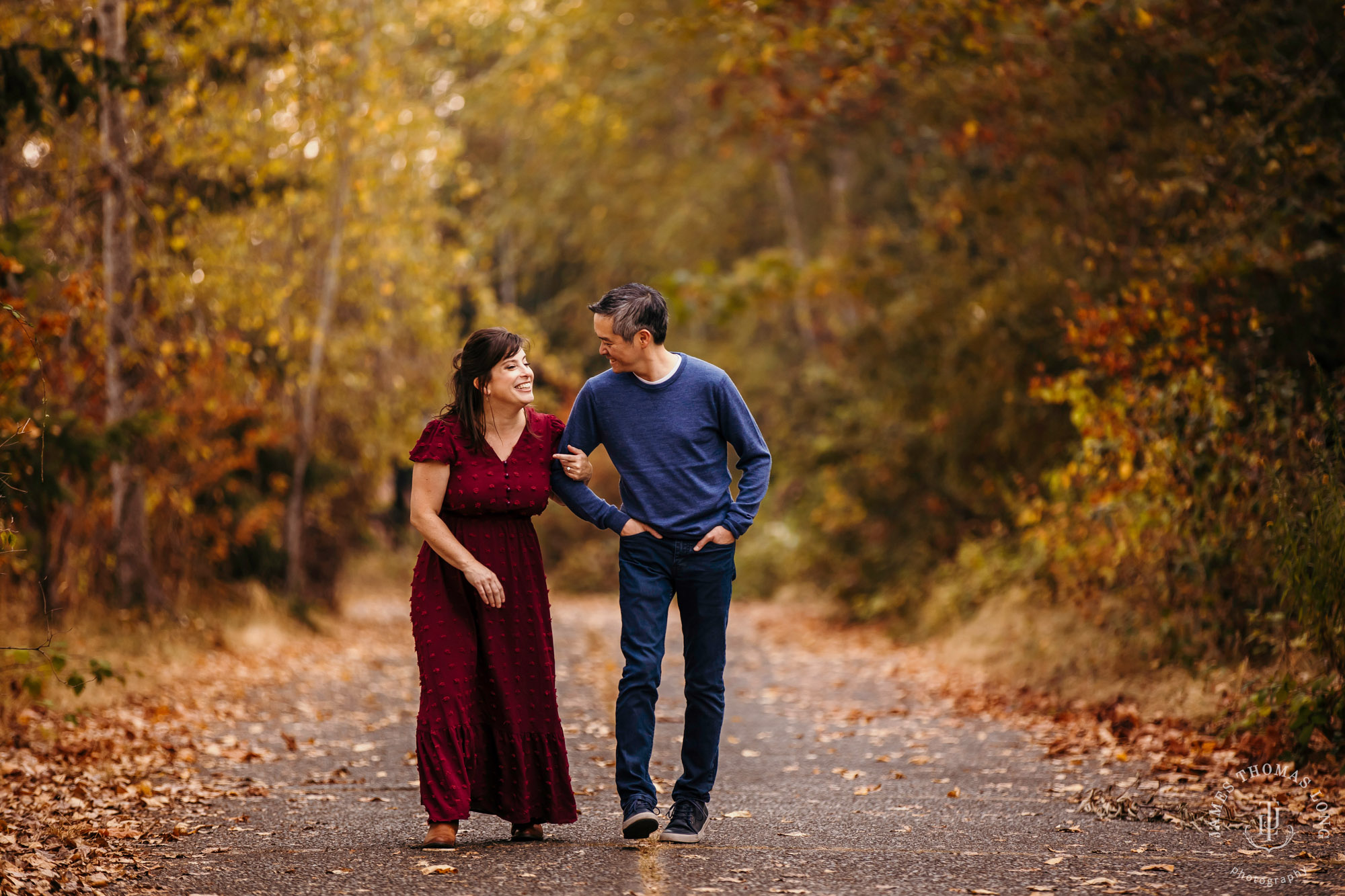 Seattle engagement session by Seattle wedding photographer James Thomas Long Photography