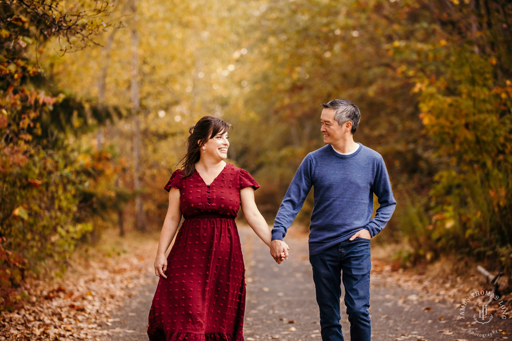 Seattle engagement session by Seattle wedding photographer James Thomas Long Photography