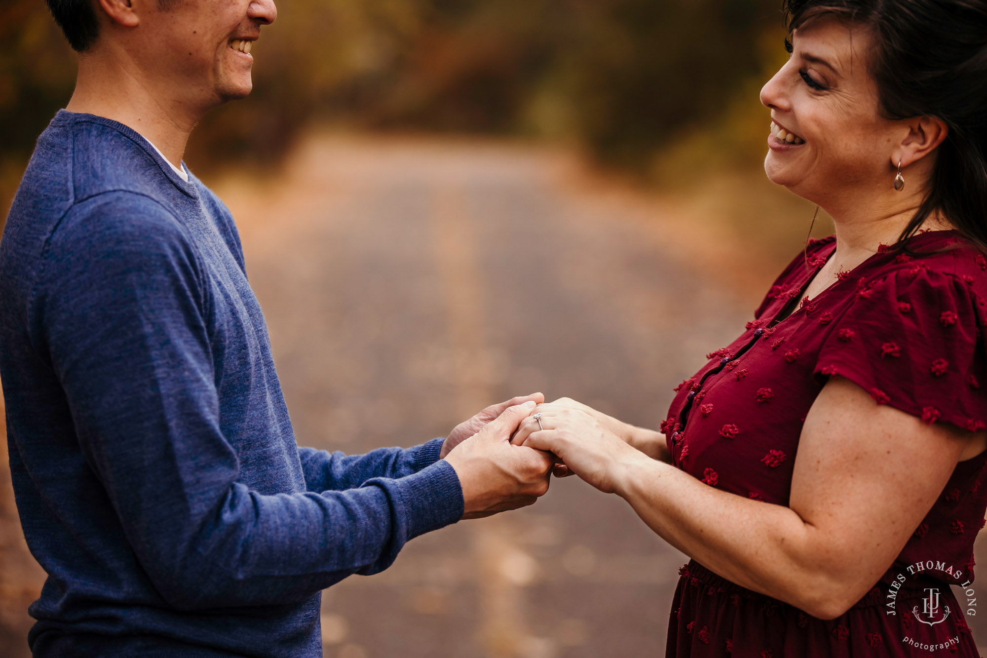 Seattle engagement session by Seattle wedding photographer James Thomas Long Photography