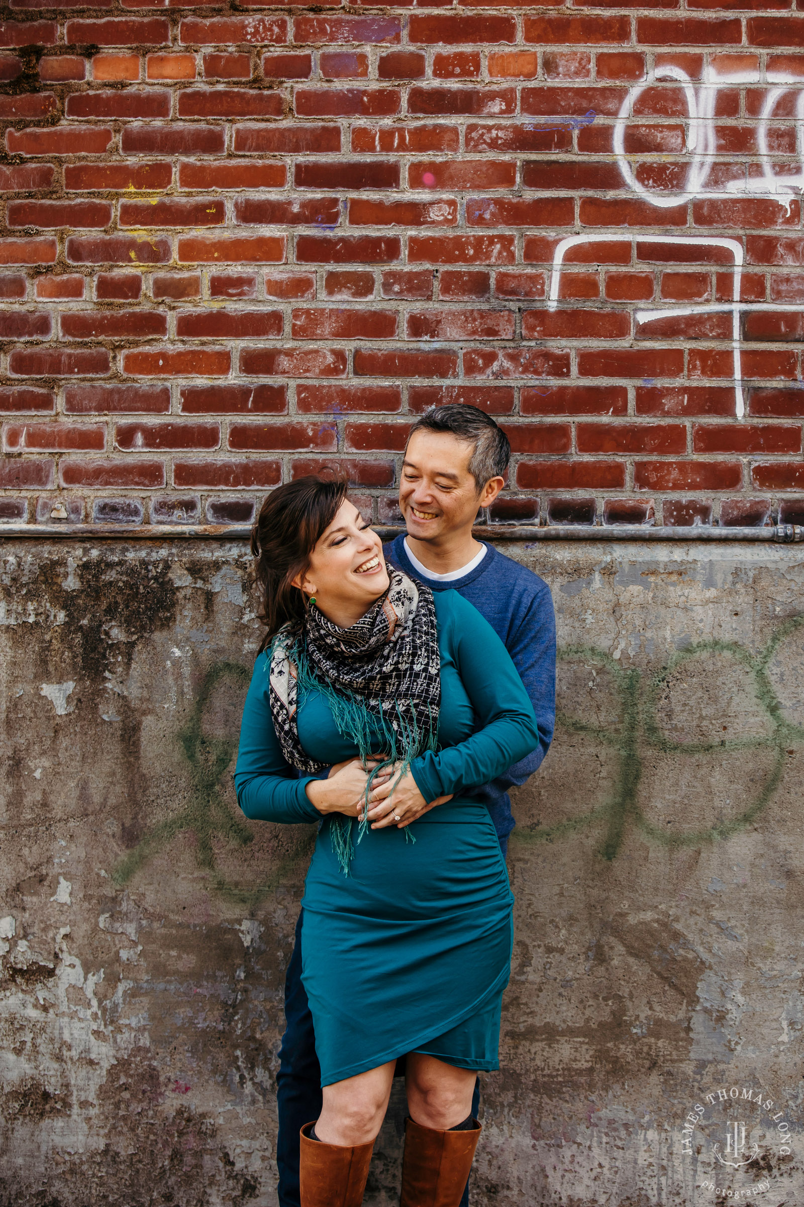 Seattle engagement session by Seattle wedding photographer James Thomas Long Photography