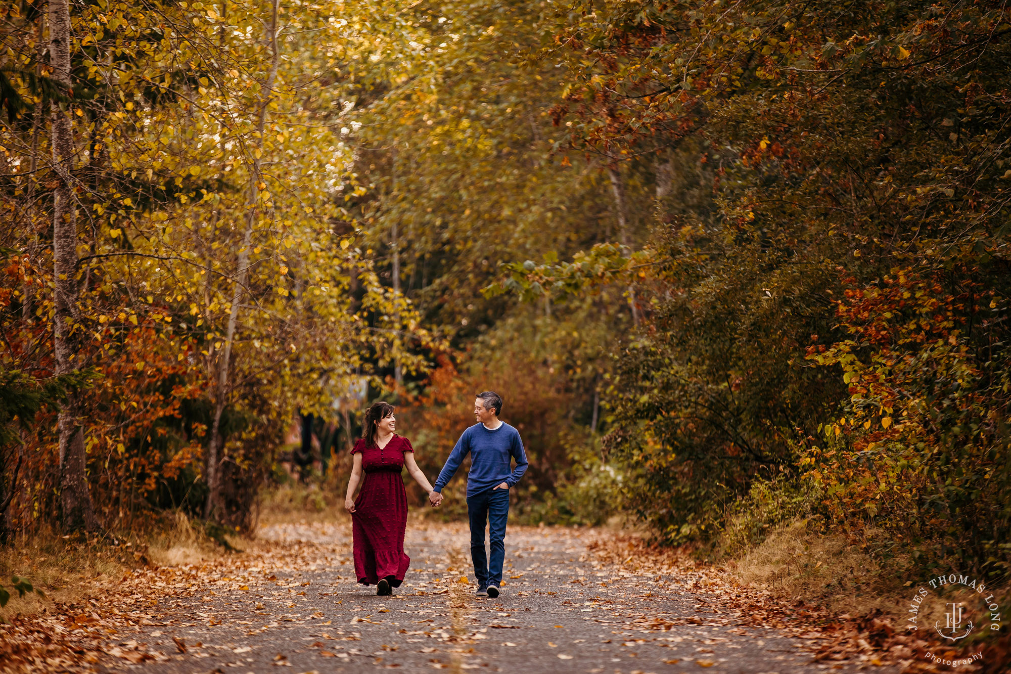 Seattle engagement session by Seattle wedding photographer James Thomas Long Photography