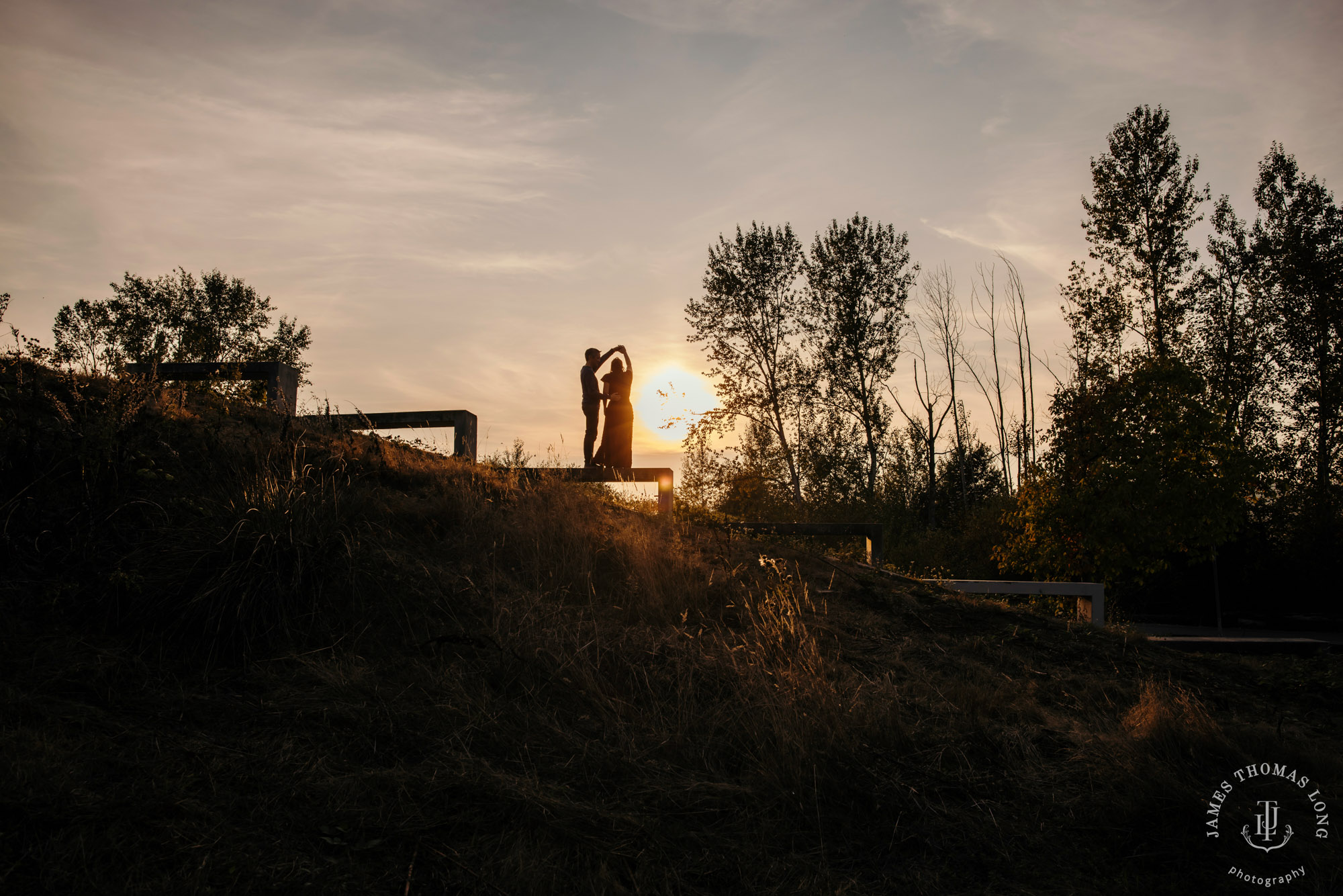 Seattle engagement session by Seattle wedding photographer James Thomas Long Photography