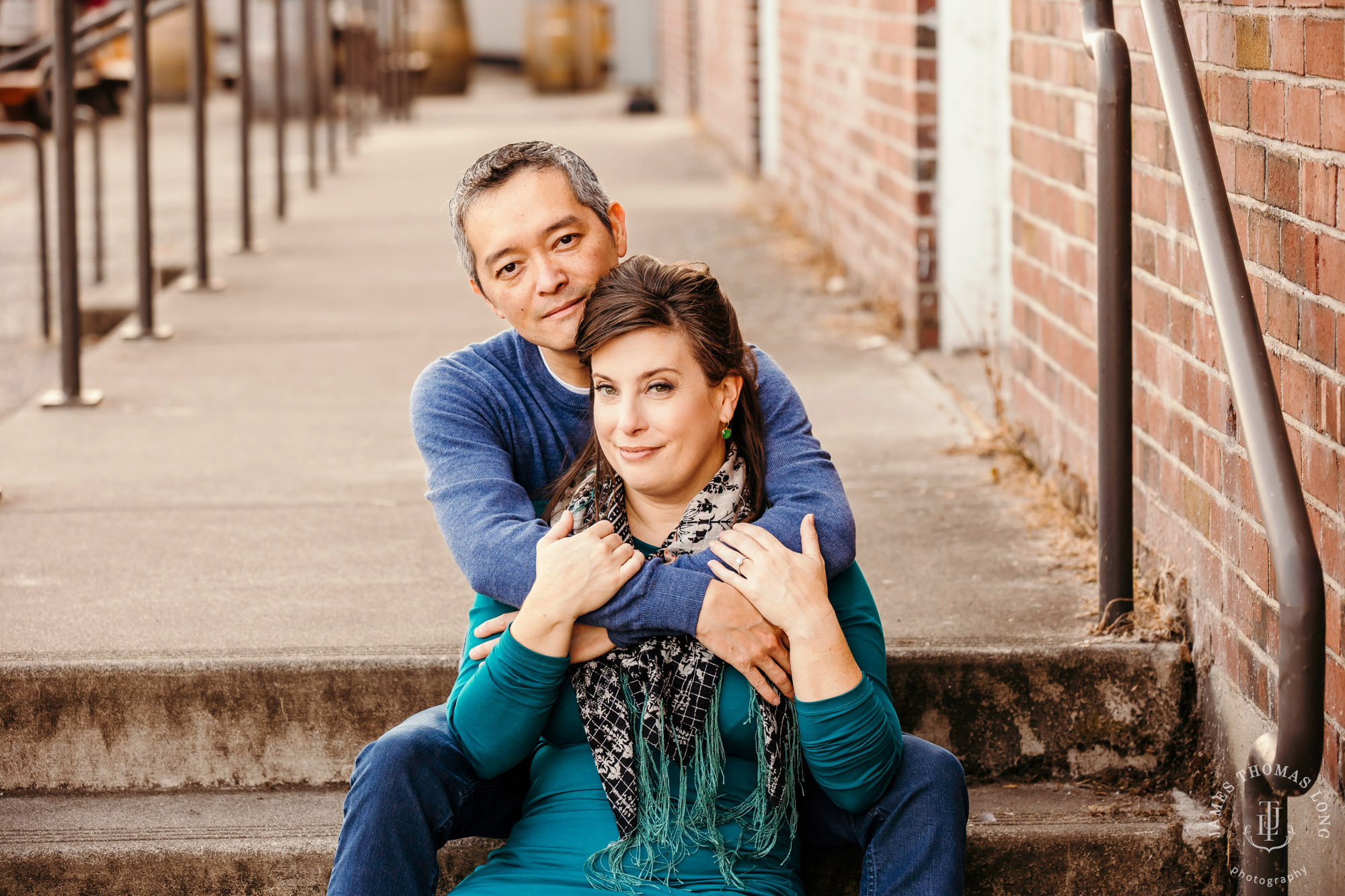 Seattle engagement session by Seattle wedding photographer James Thomas Long Photography