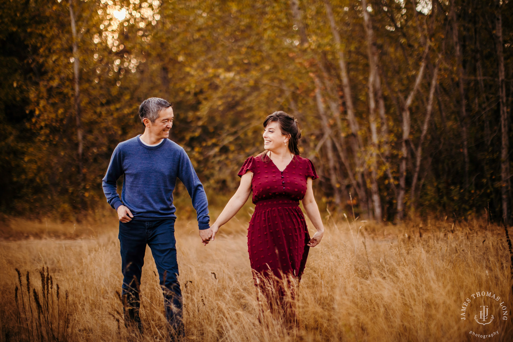 Seattle engagement session by Seattle wedding photographer James Thomas Long Photography