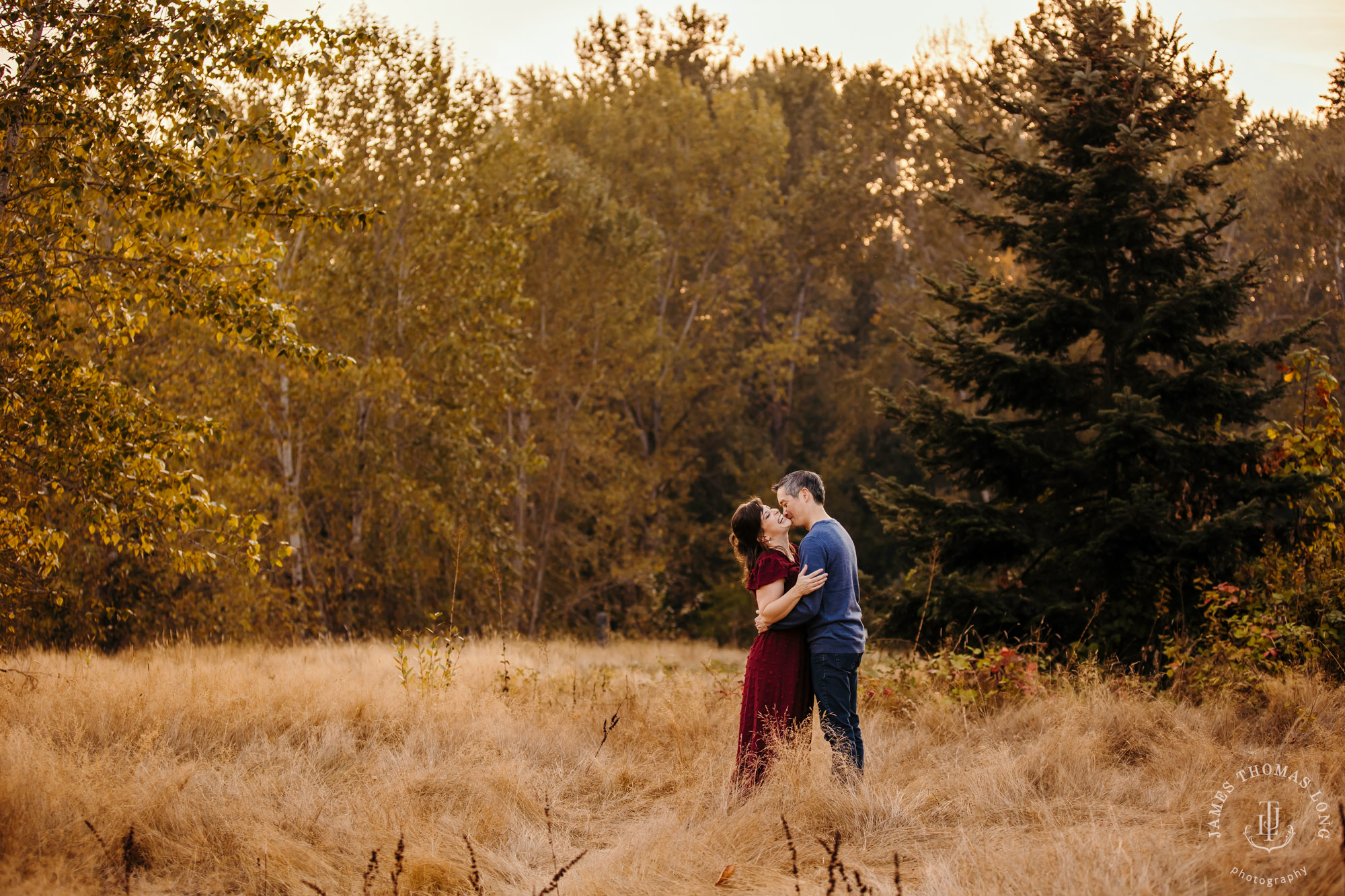 Seattle engagement session by Seattle wedding photographer James Thomas Long Photography