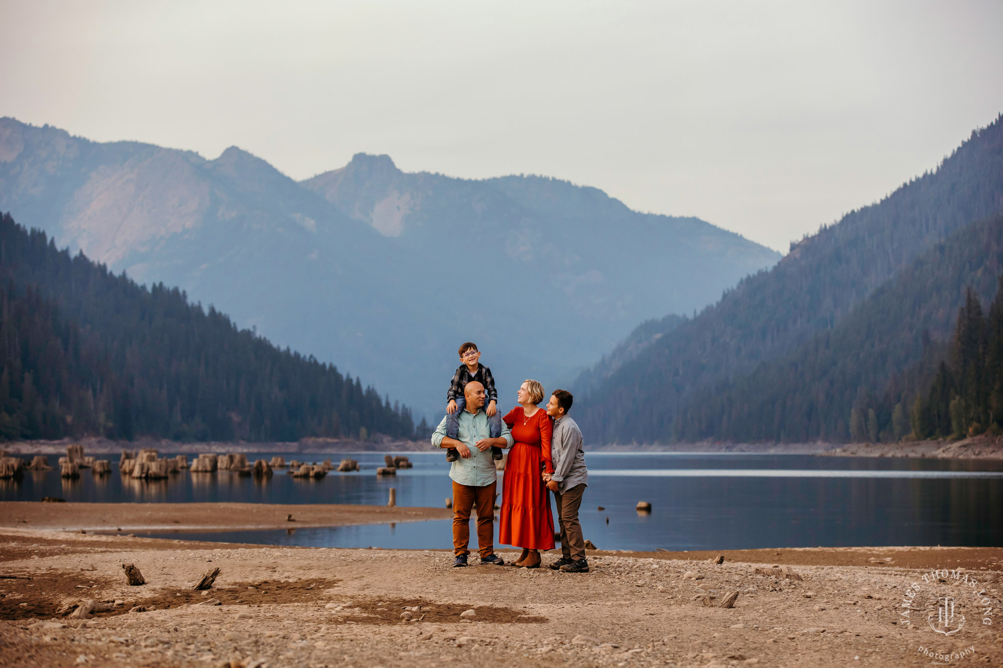 Seattle Cascade Mountain adventure family photography session by Seattle adventure family photographer James Thomas Long Photography